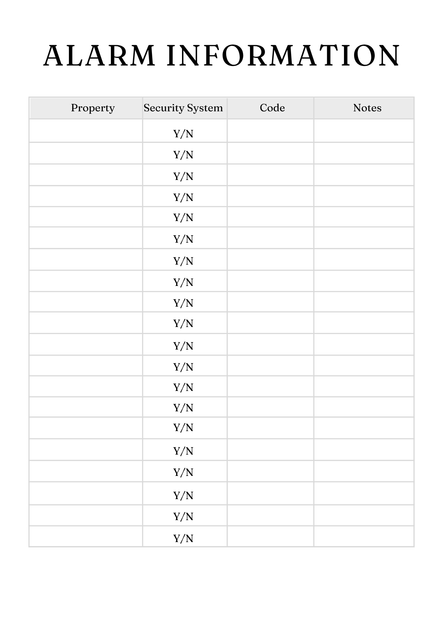 Rental Property Planner