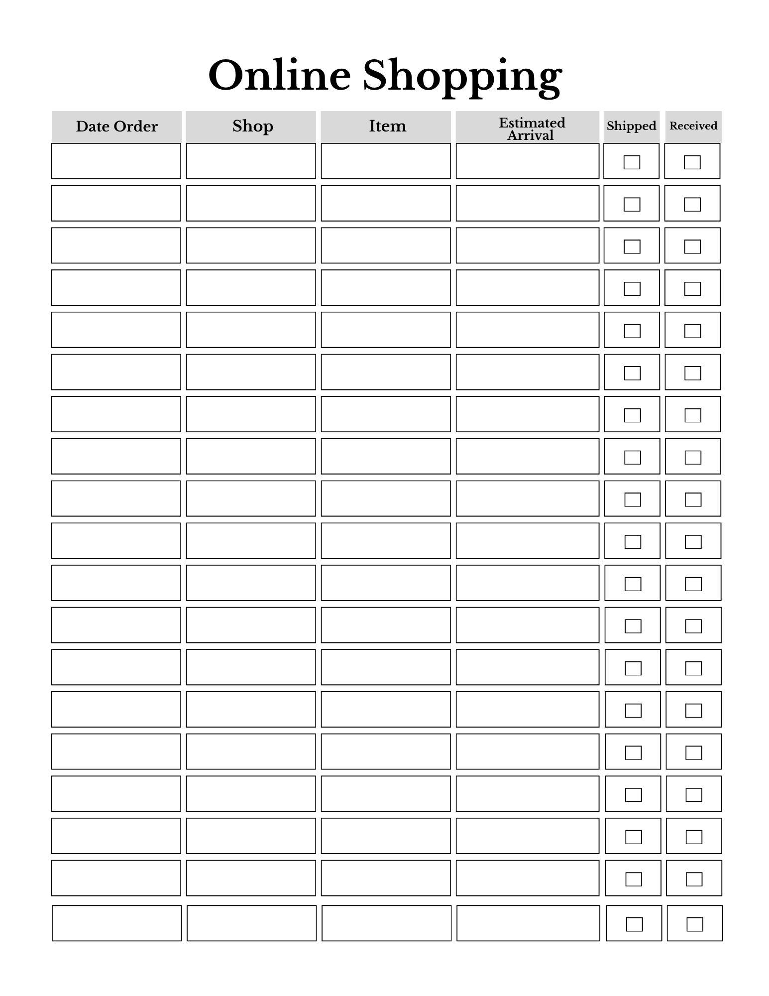 Complete Household Planner