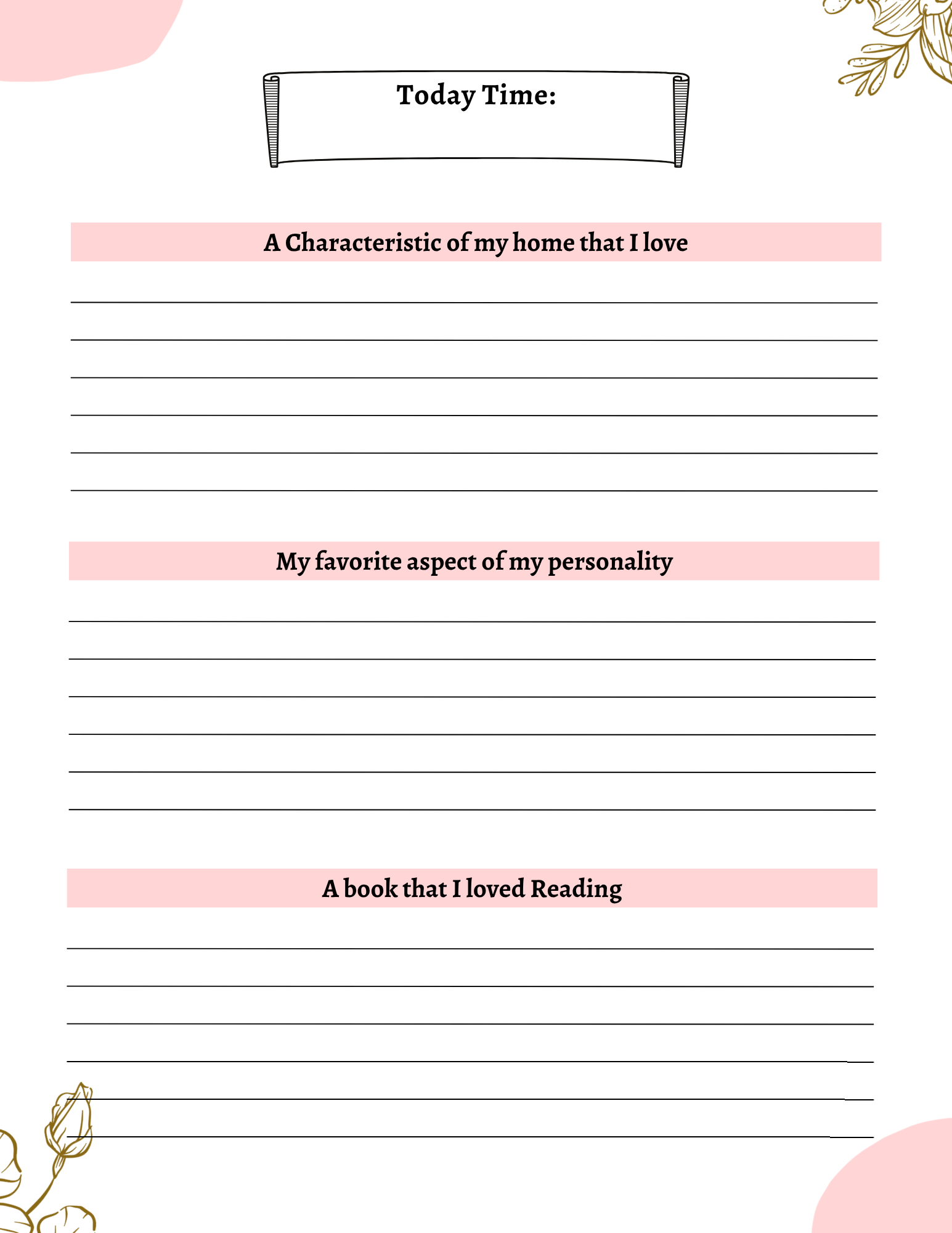 Bliss Gratitude Journal