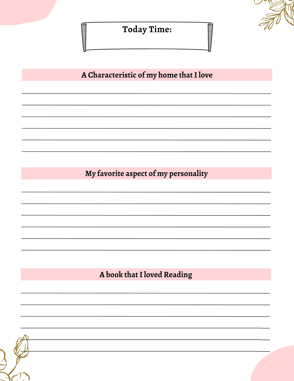 Bliss Gratitude Journal