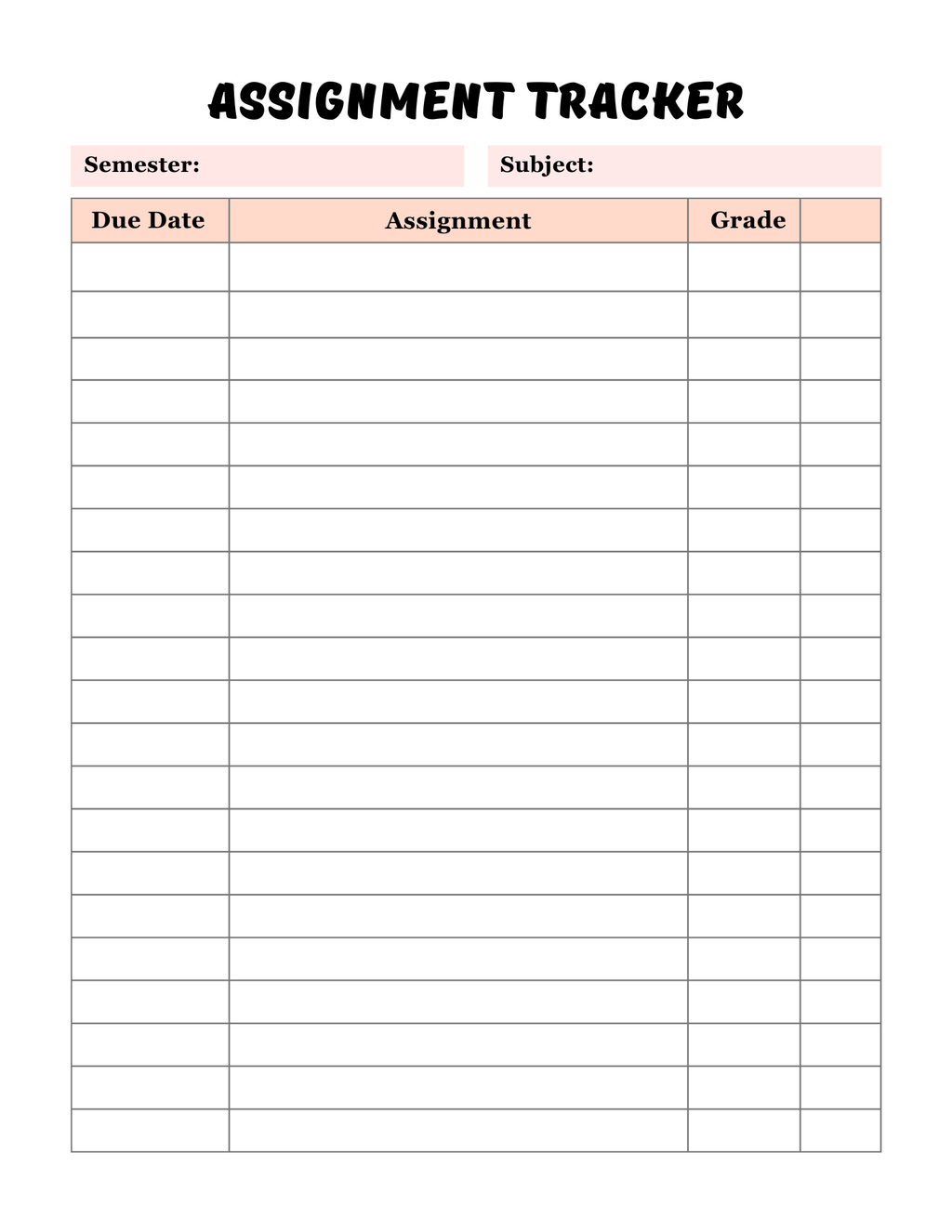 Back -to-school Planner