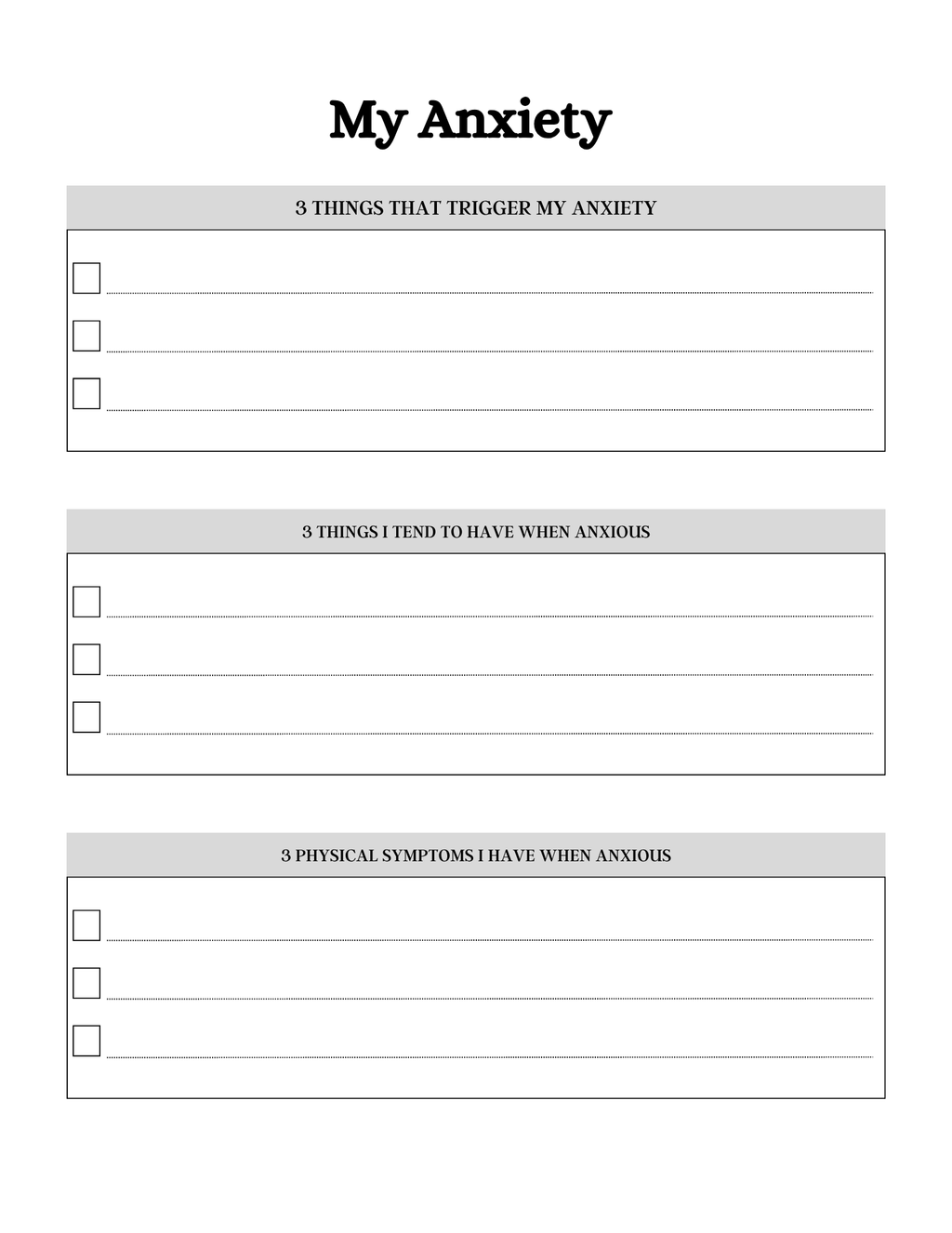 Mental Health Planner 56 Colorful