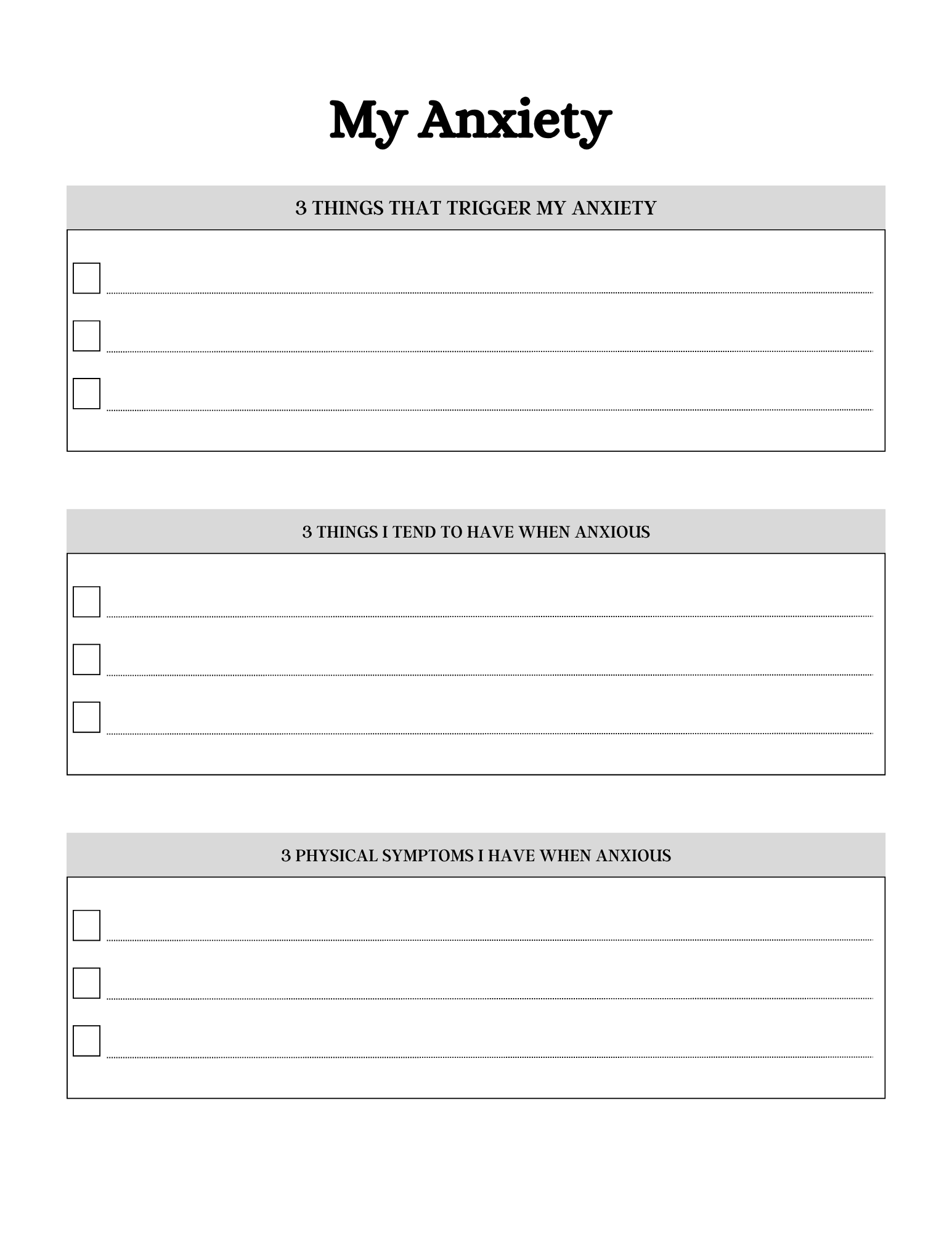 Mental Health Planner 56 Colorful