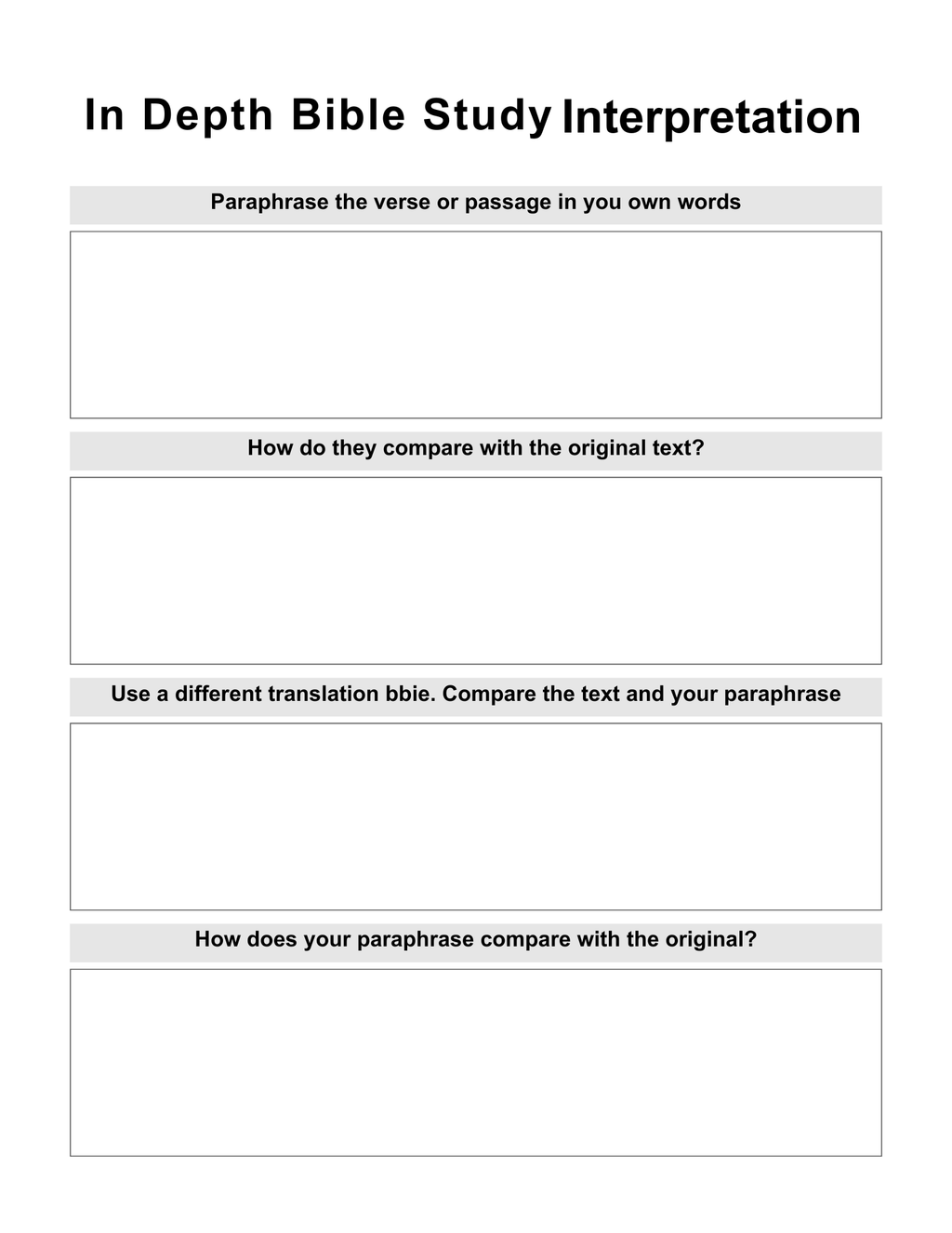 Daily Devotional Planner