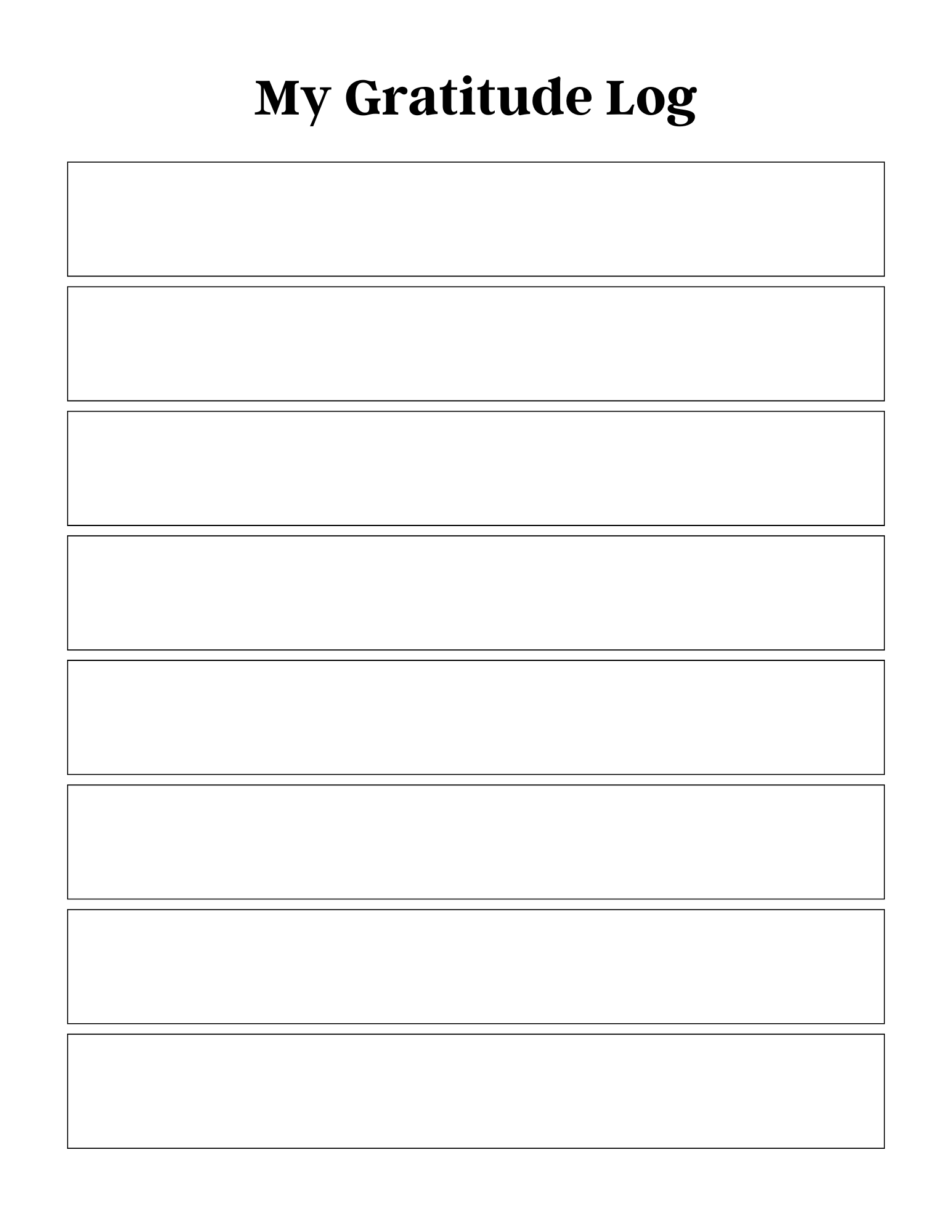 Anxiety Journal