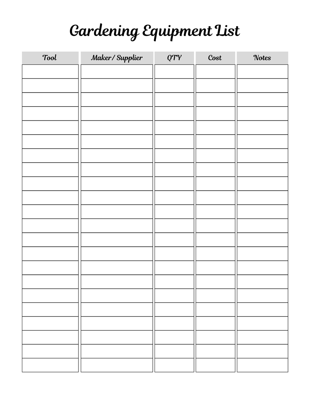 Ultimate Garden Planner