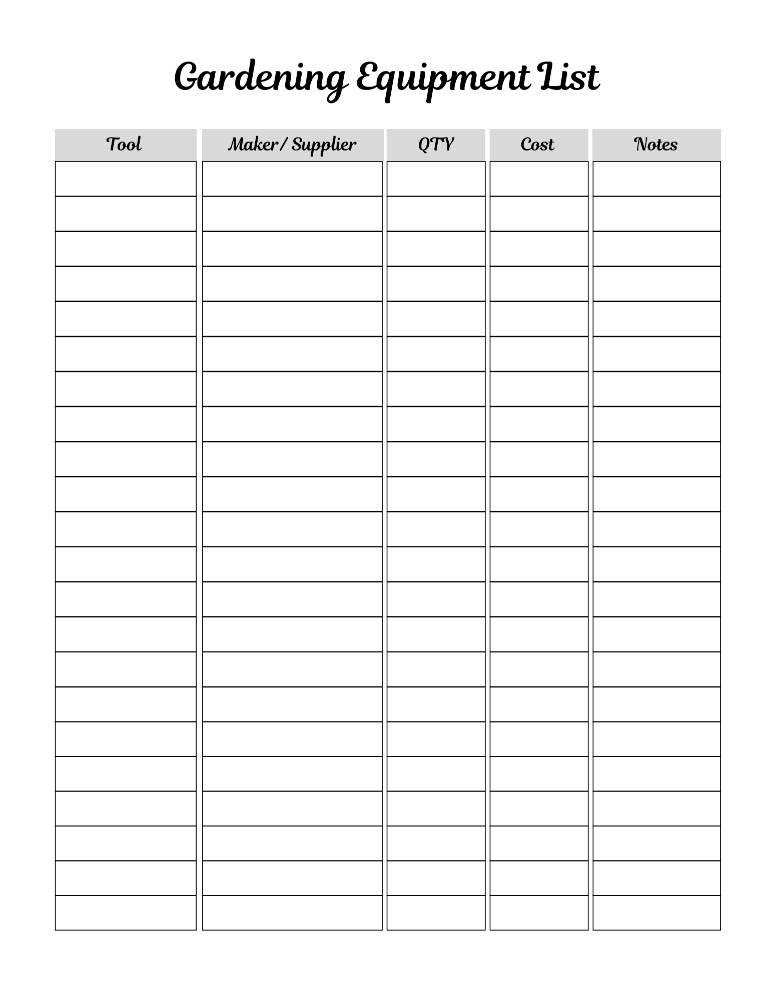 Ultimate Garden Planner