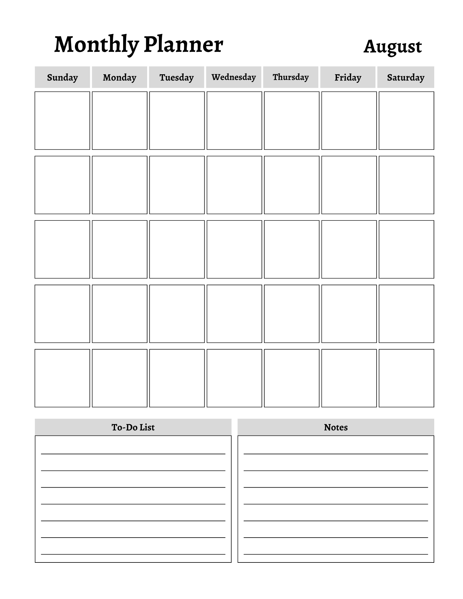 Witchy Planner