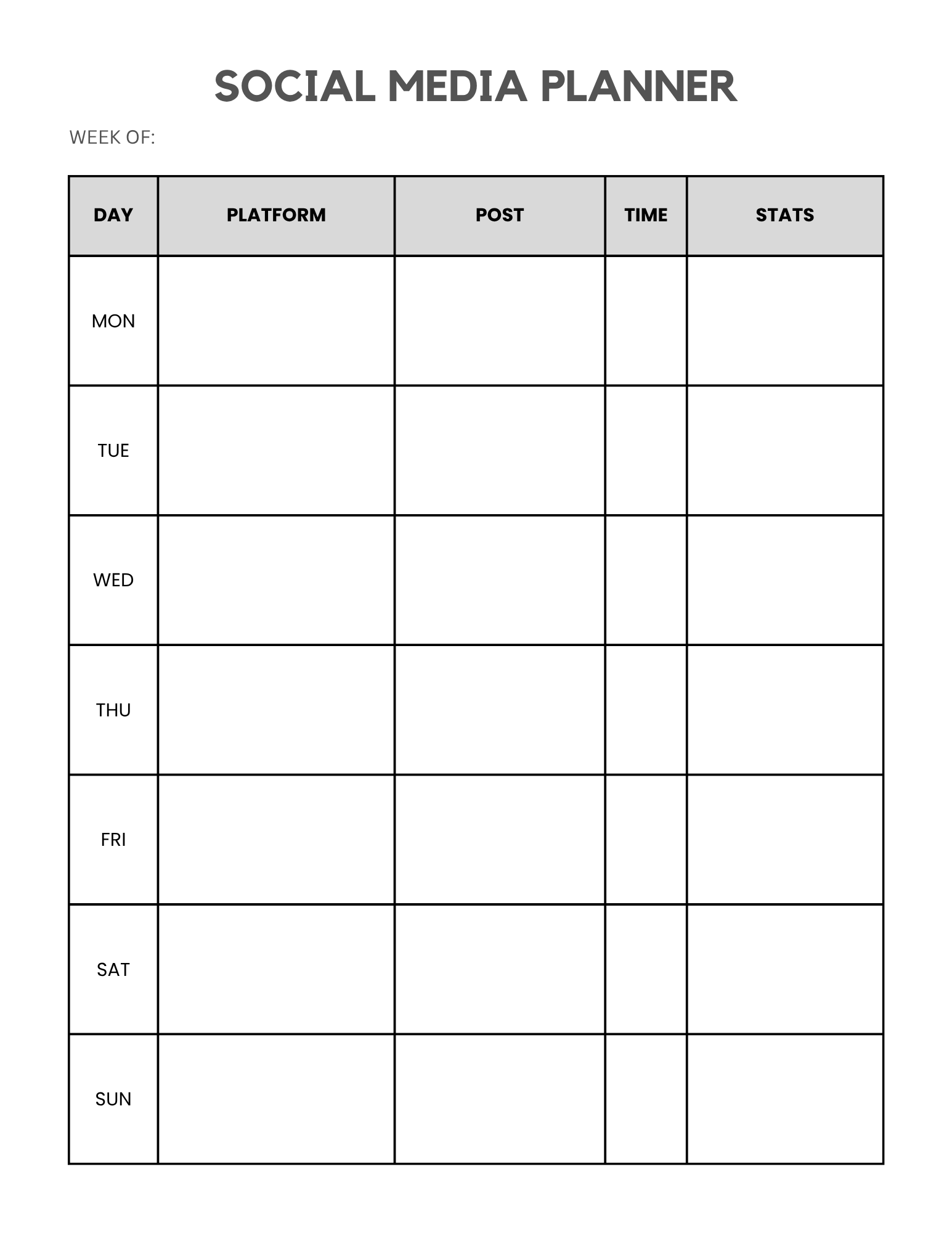 Small Business Planner