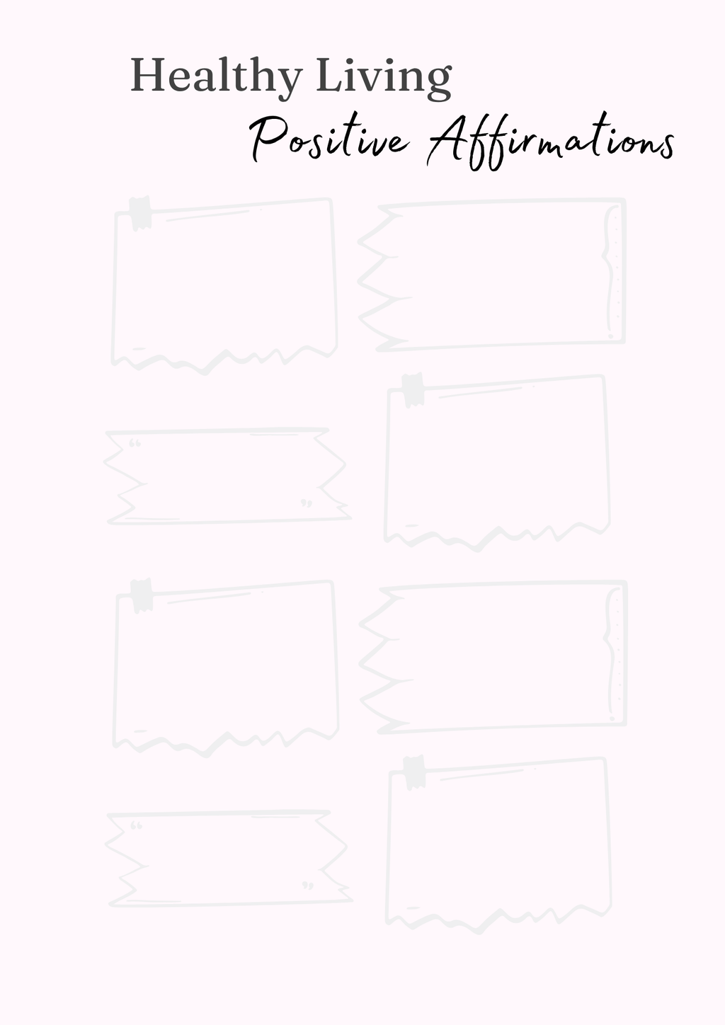 Healthy Living Journal