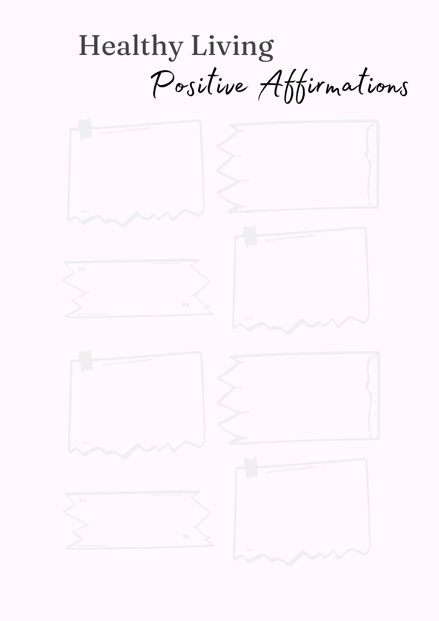 Healthy Living Journal