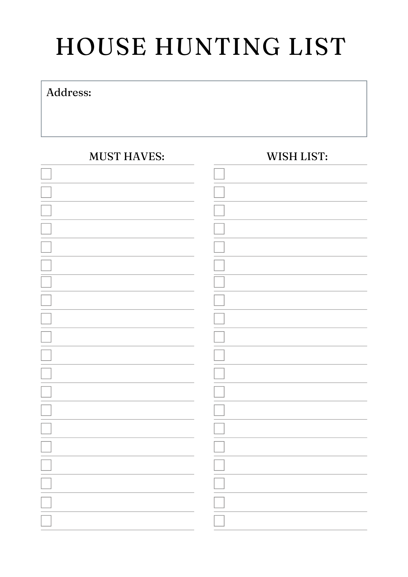 Ultimate Relocation Planner