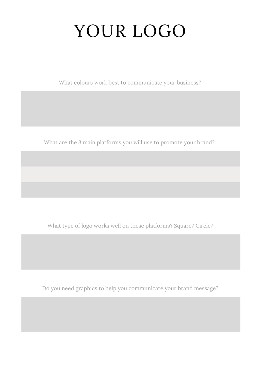 Shopify Success Planner