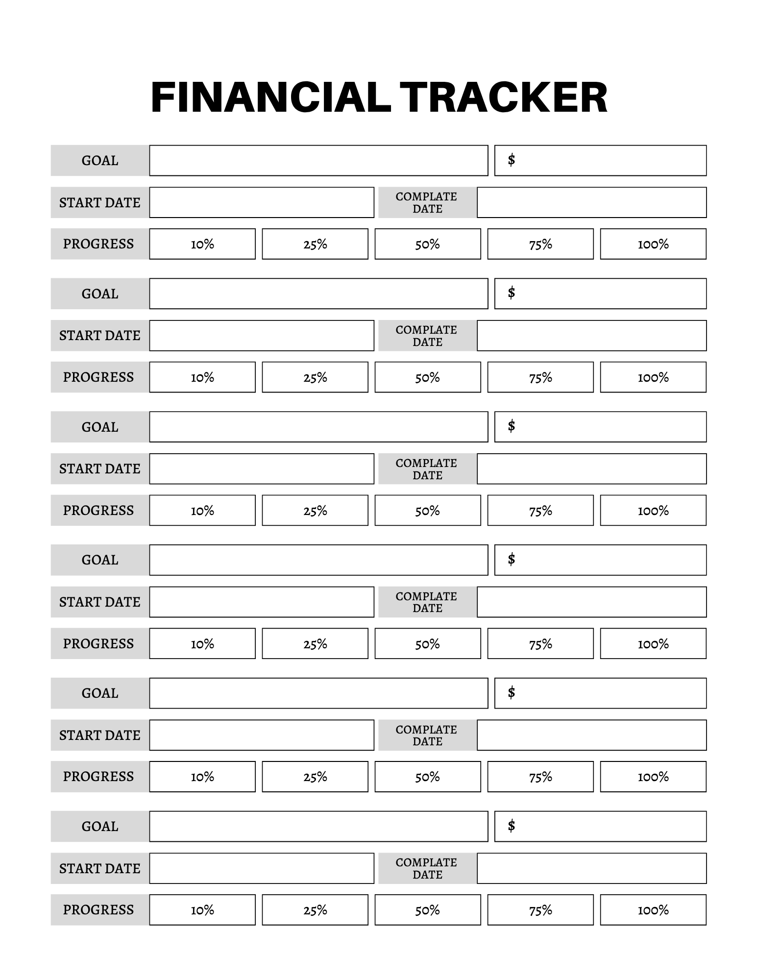 Budget & Financial Planner