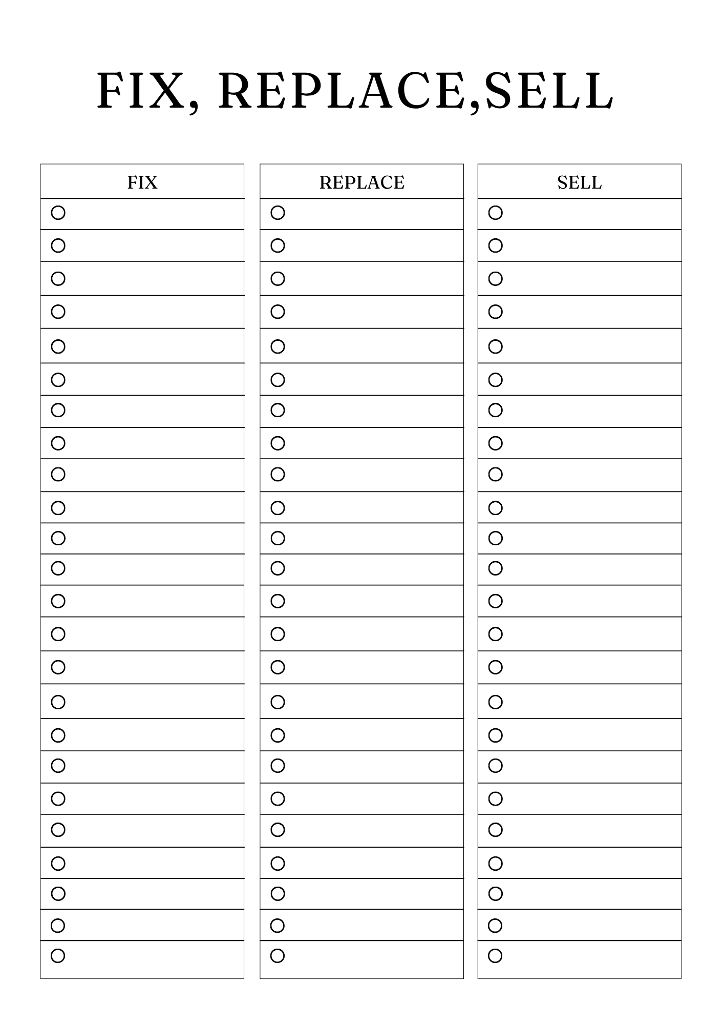 Ultimate Decluttering & Cleaning Planner