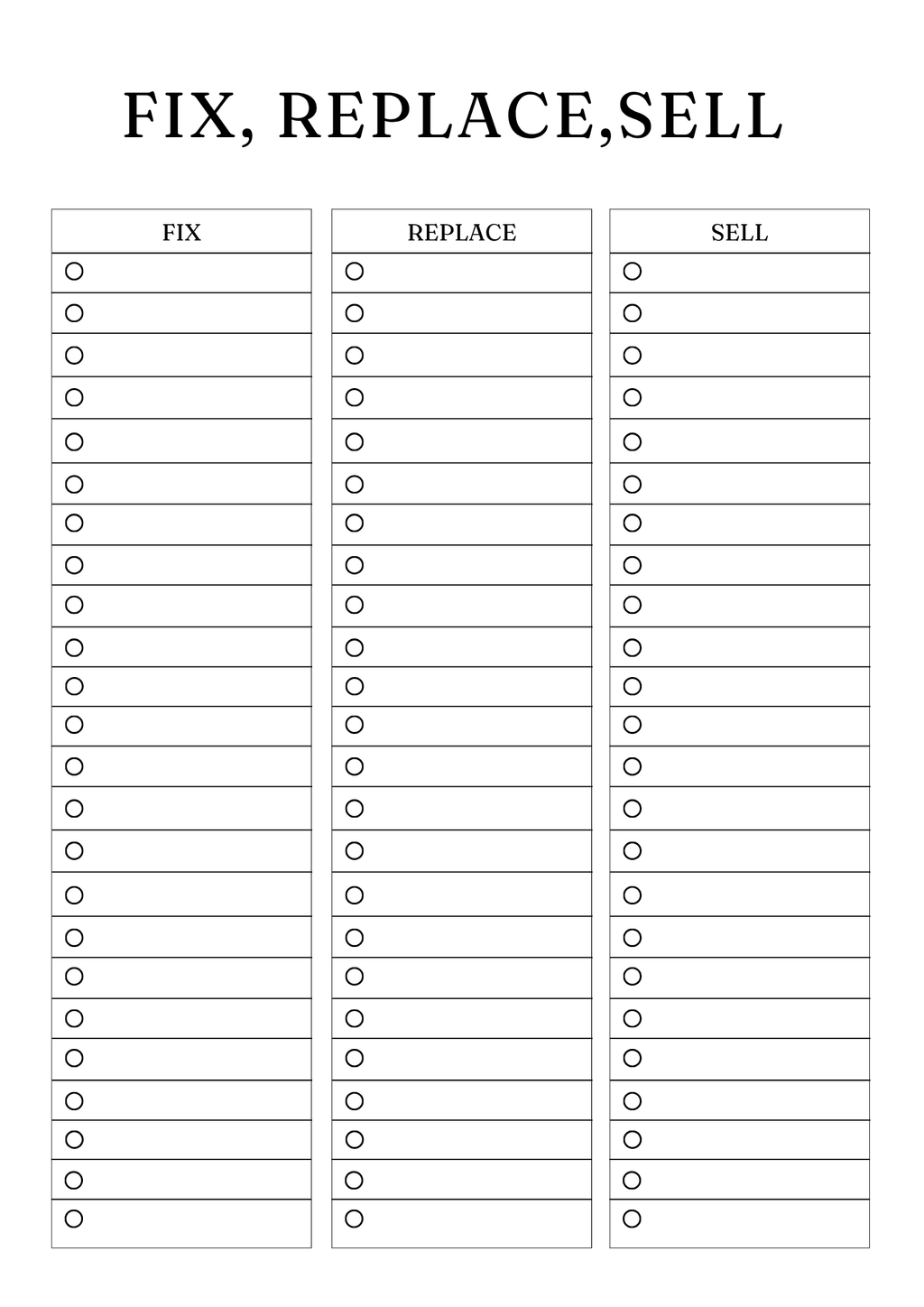 Ultimate Decluttering & Cleaning Planner