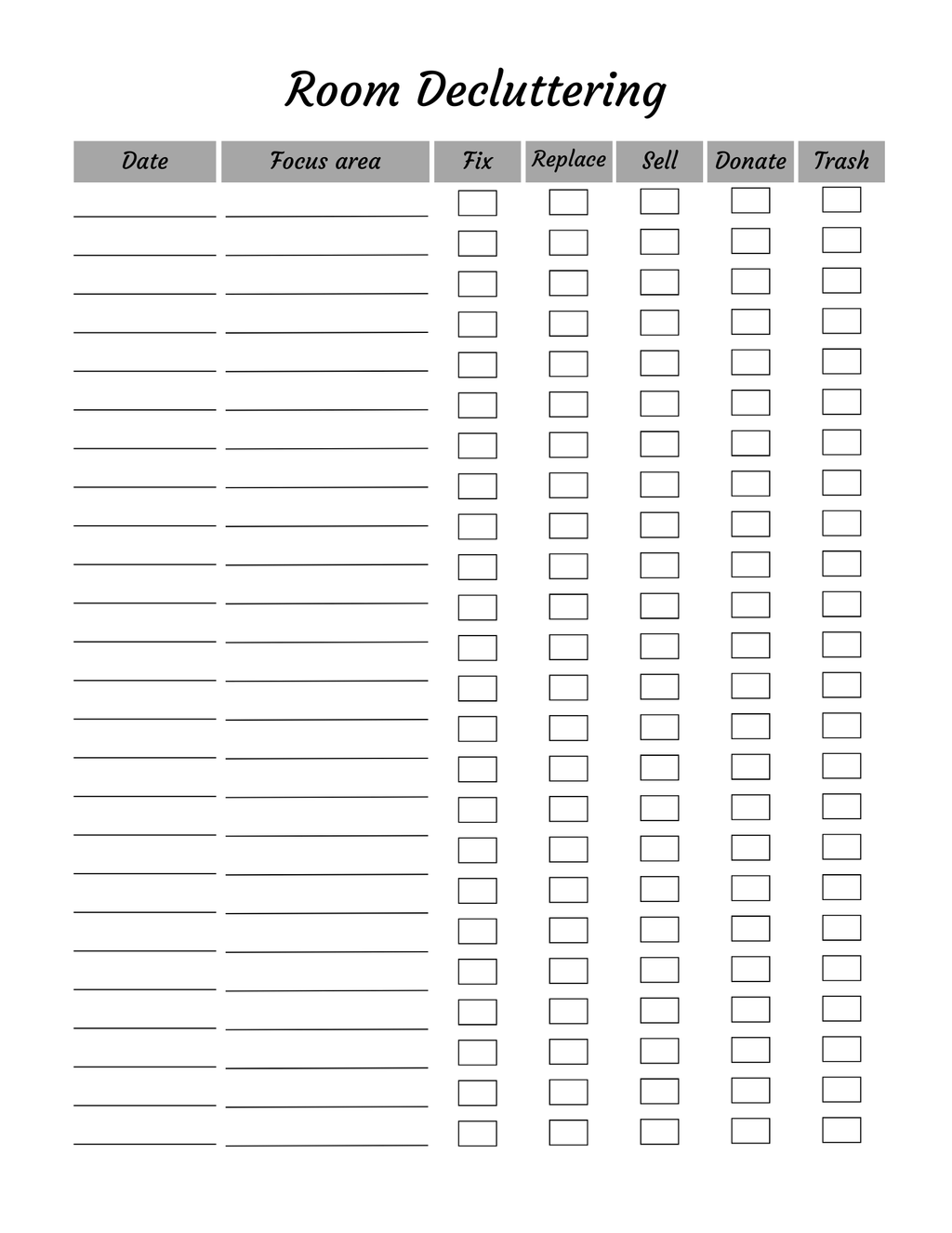 Ultimate Cleaning Planner