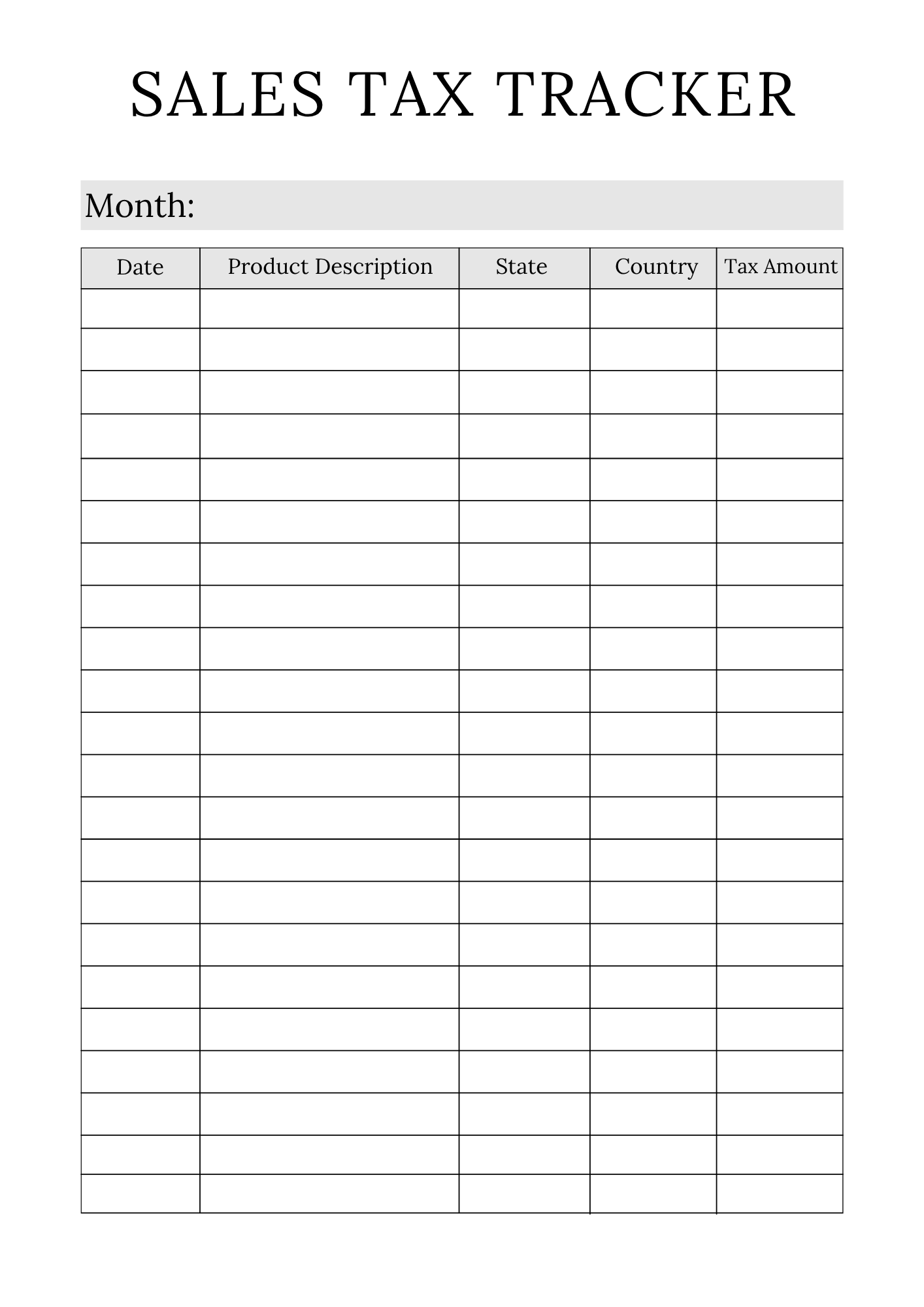 Complete Online Shop Planner