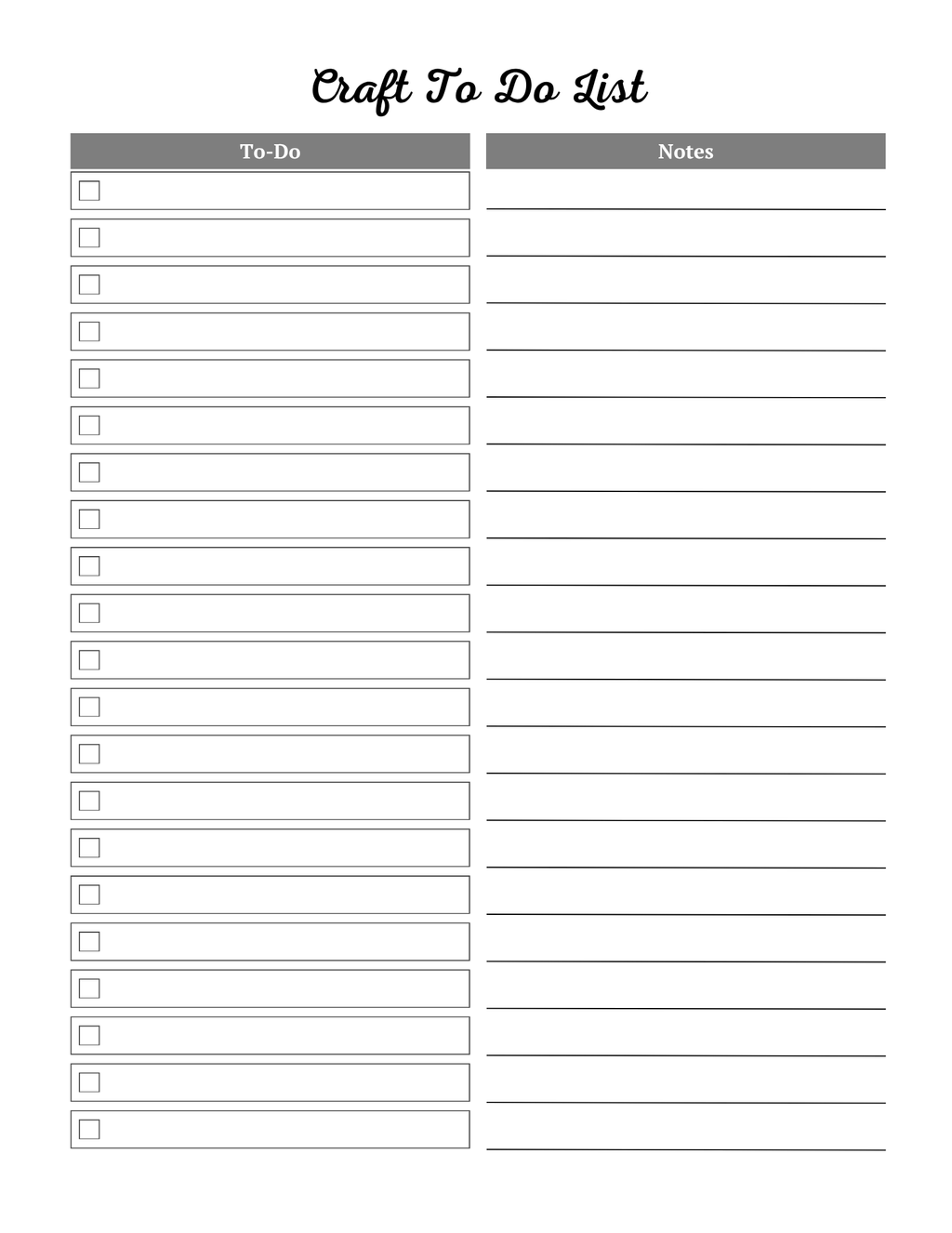 Craft Business Planner