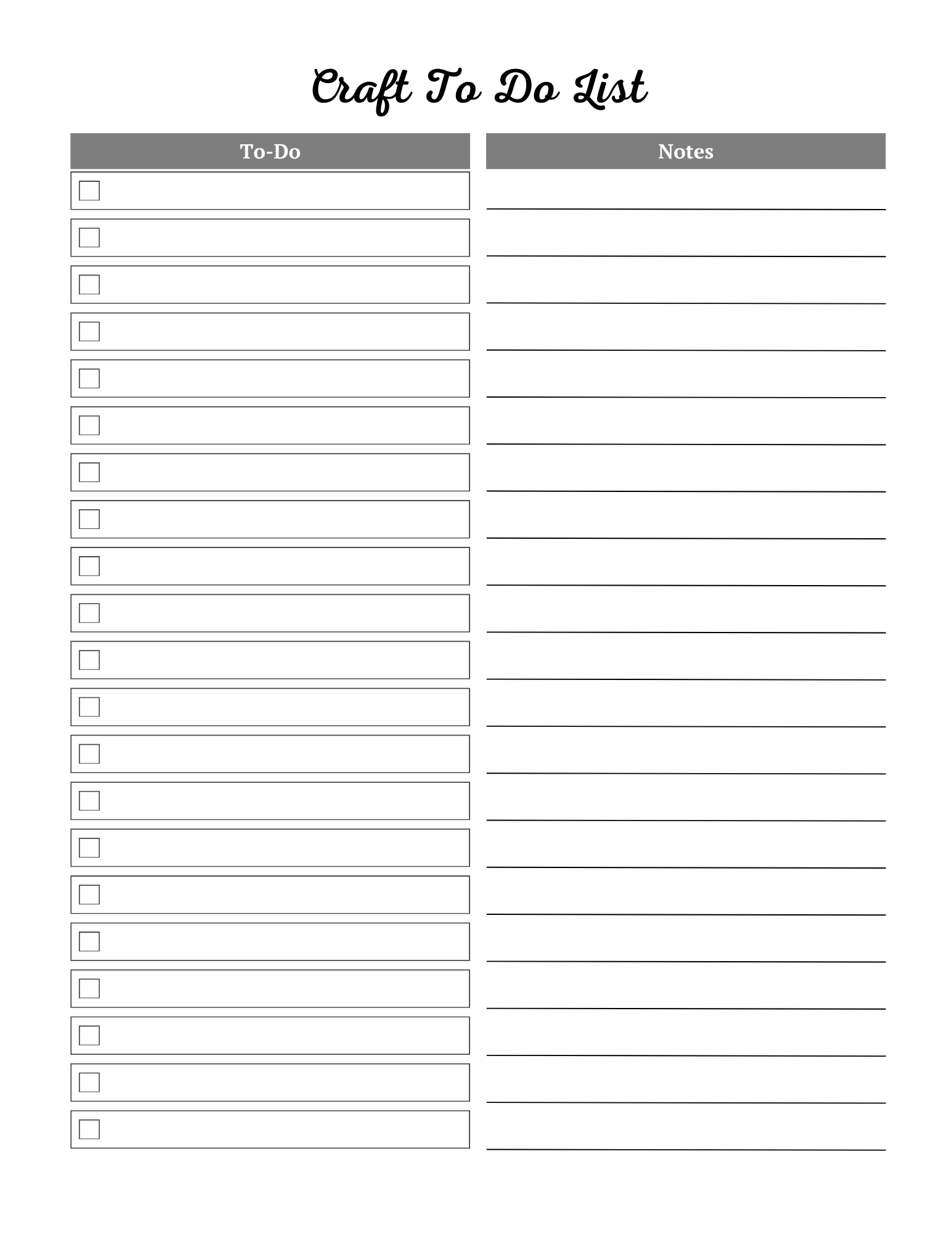 Craft Business Planner