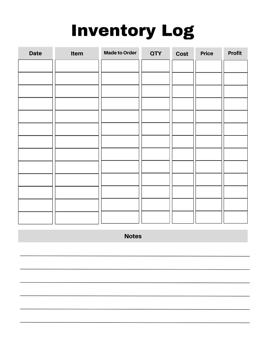 Craft Business Planner