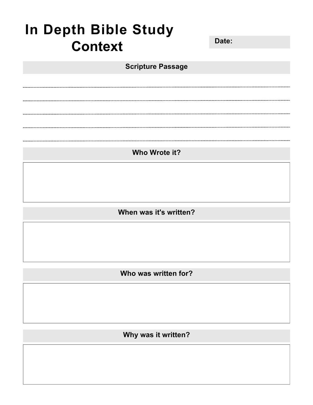 Daily Devotional Planner