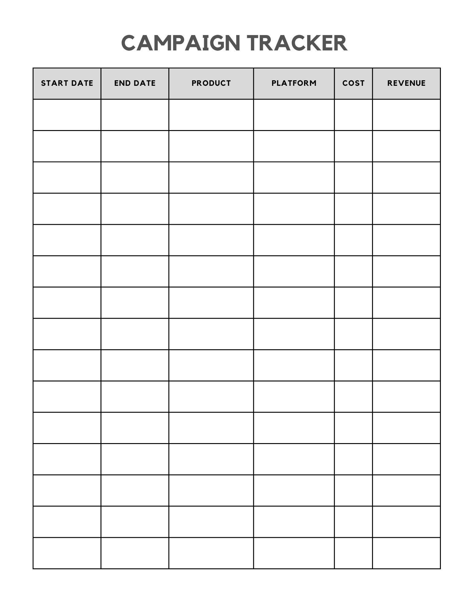 Small Business Planner