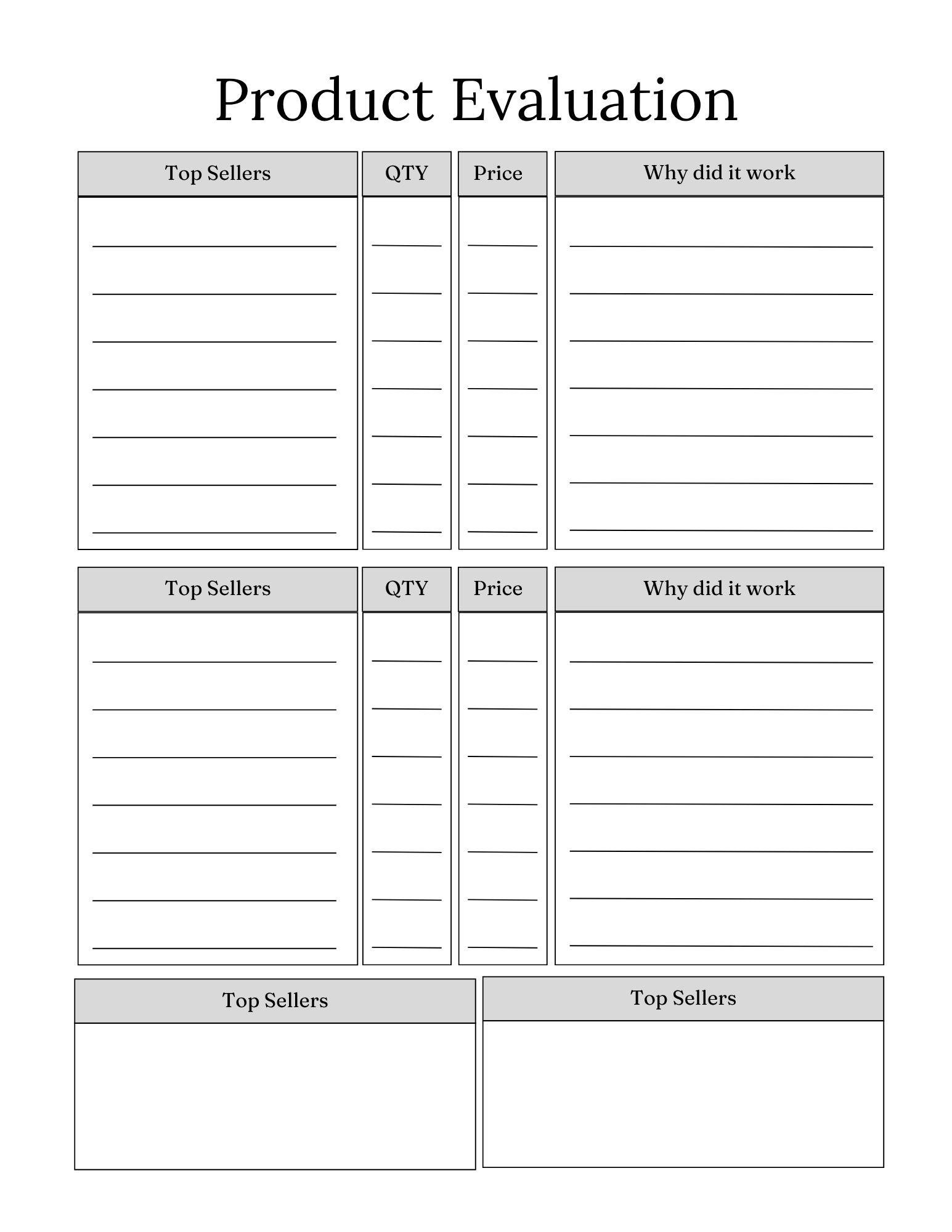 Small Business Bundle Planner