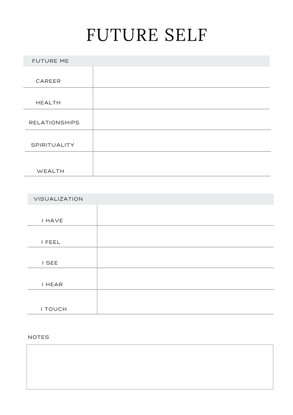 Law of Attraction Mastery Planner
