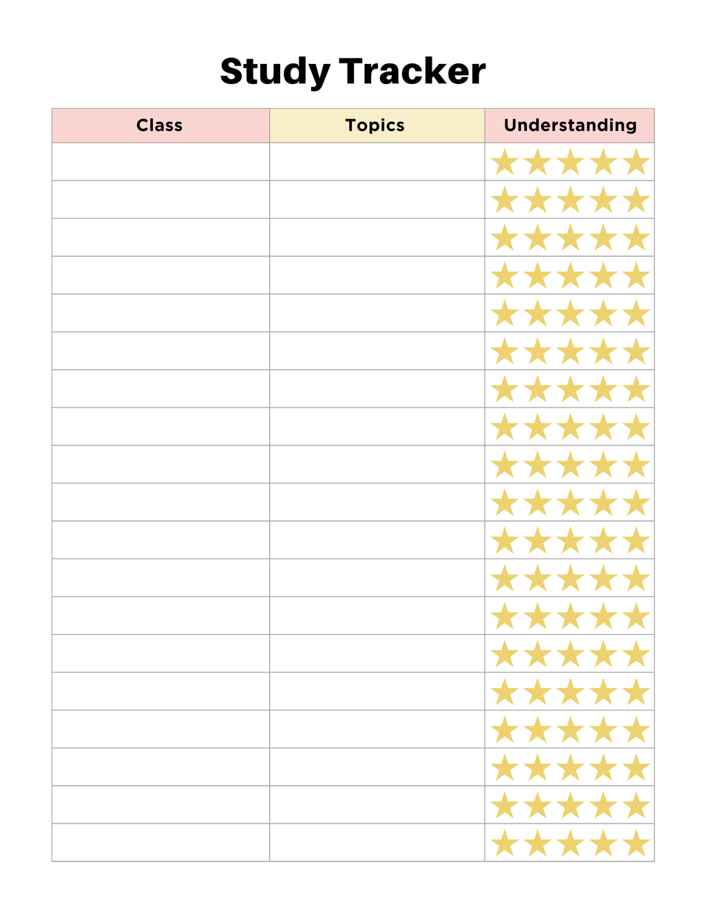 Student Success Organizer