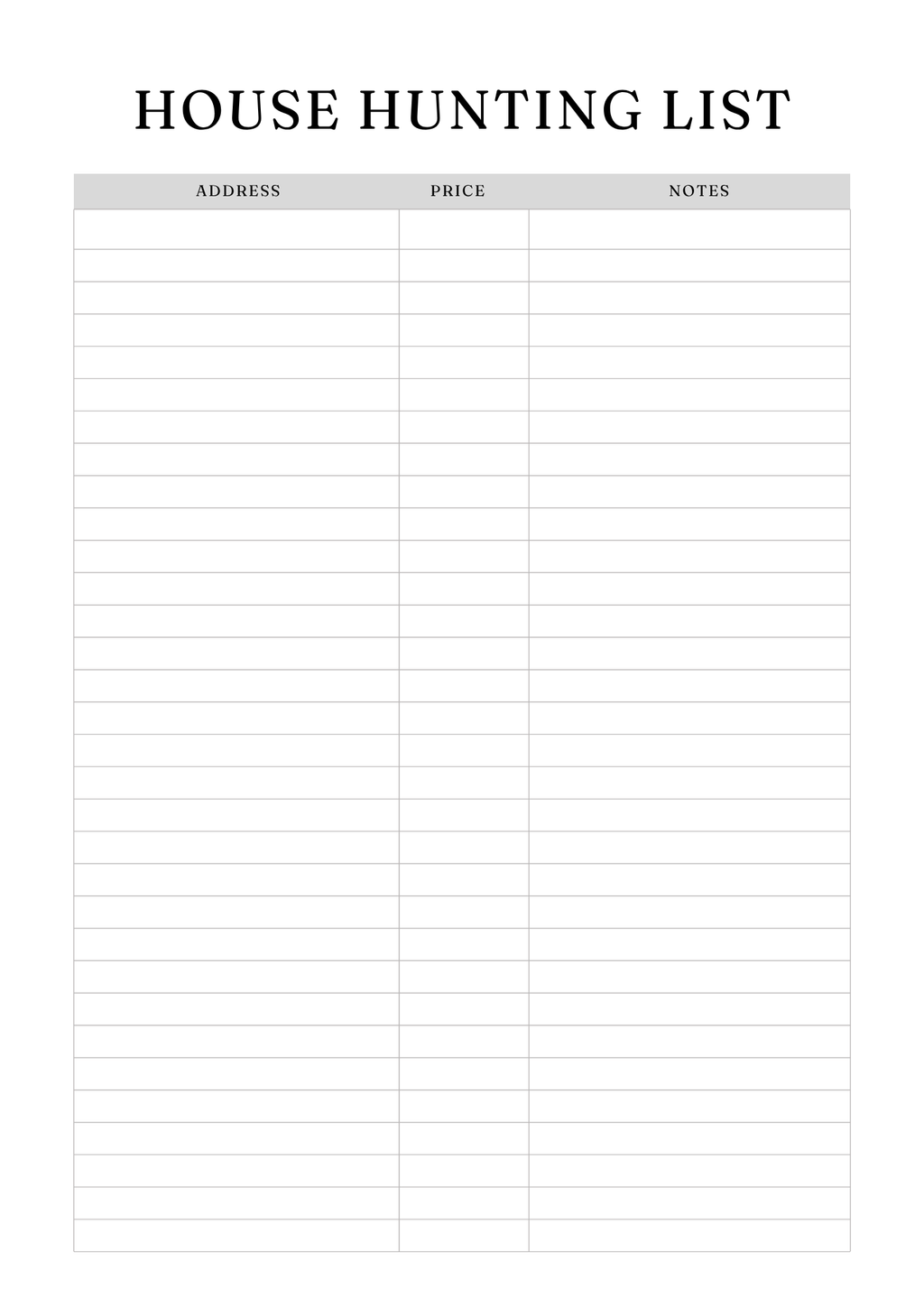 Ultimate Relocation Planner