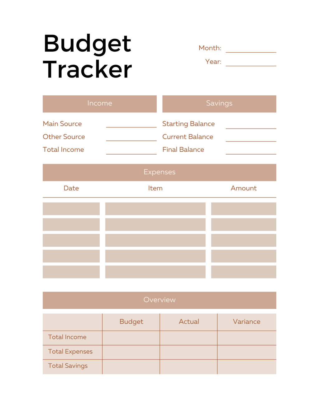115 Pages Editable Canva Template