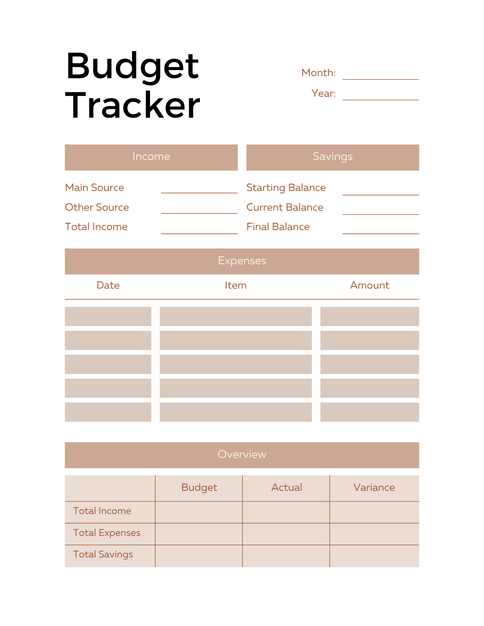 115 Pages Editable Canva Template