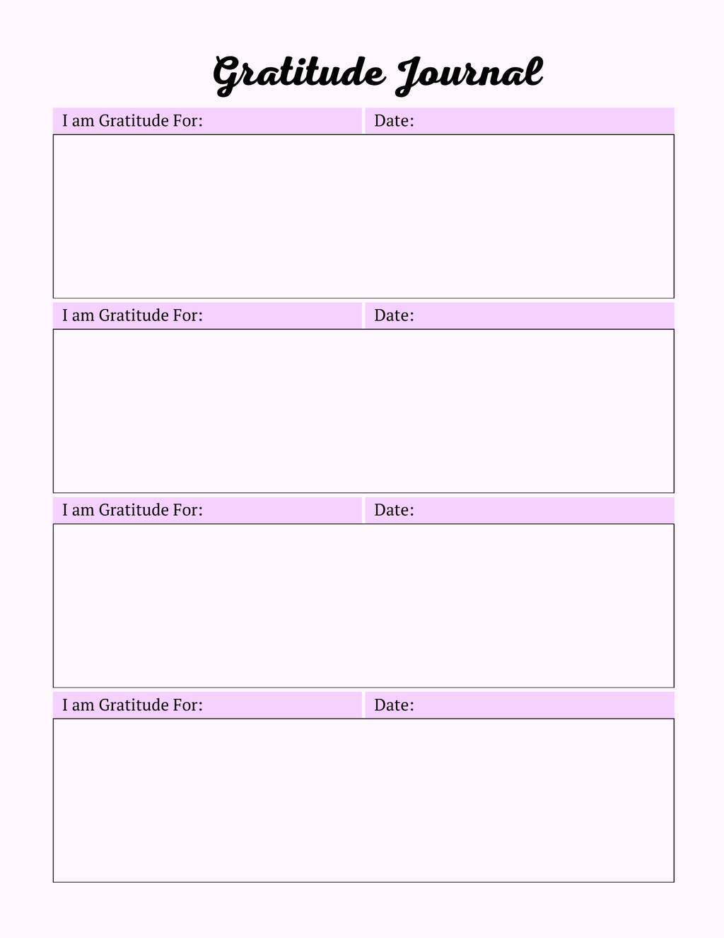 Colorful Self Care Planner