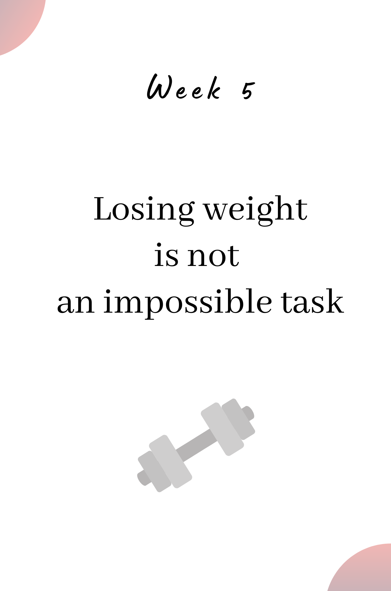 Transform 12 Weight Loss Planner