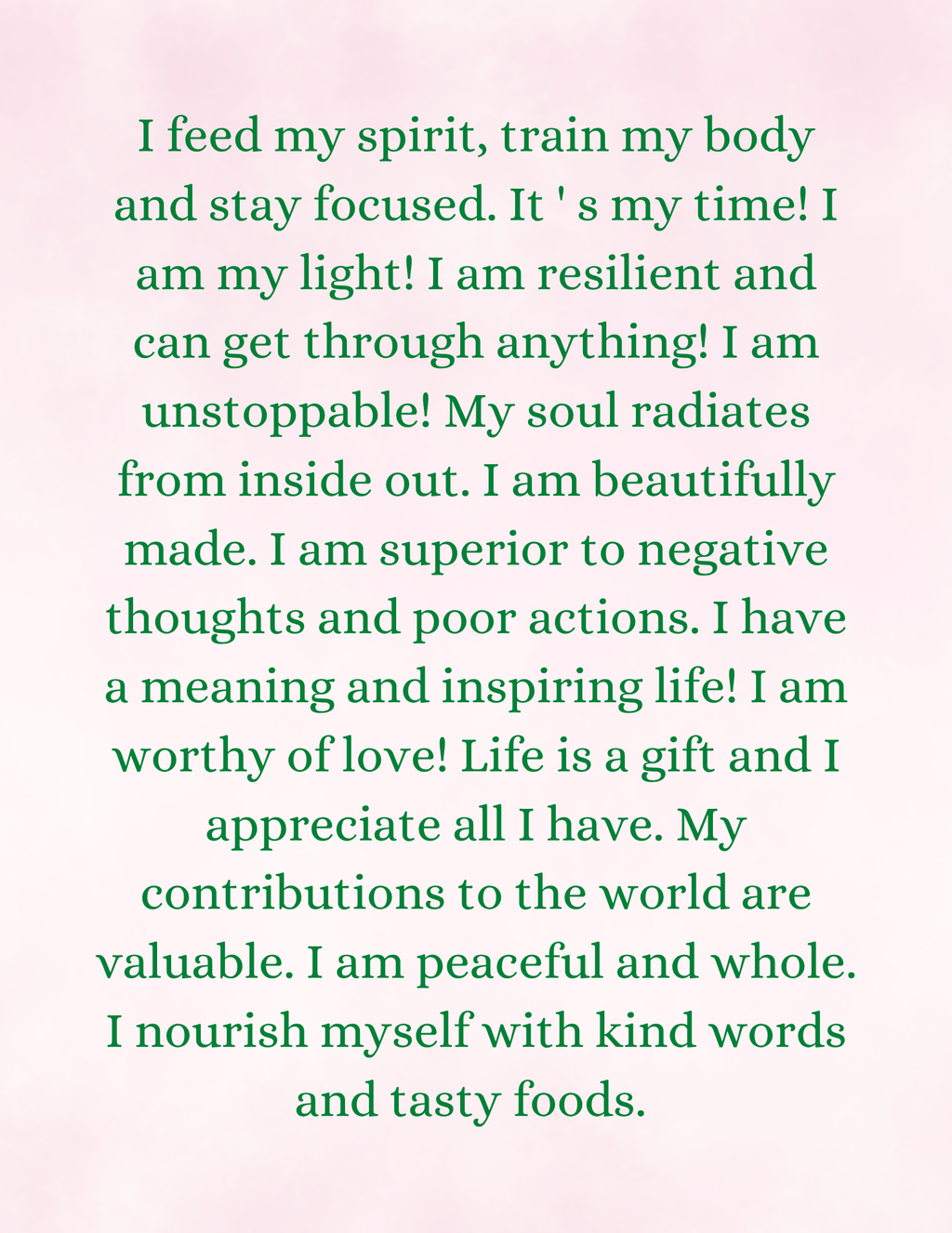1000 Positive Affirmation for Women
