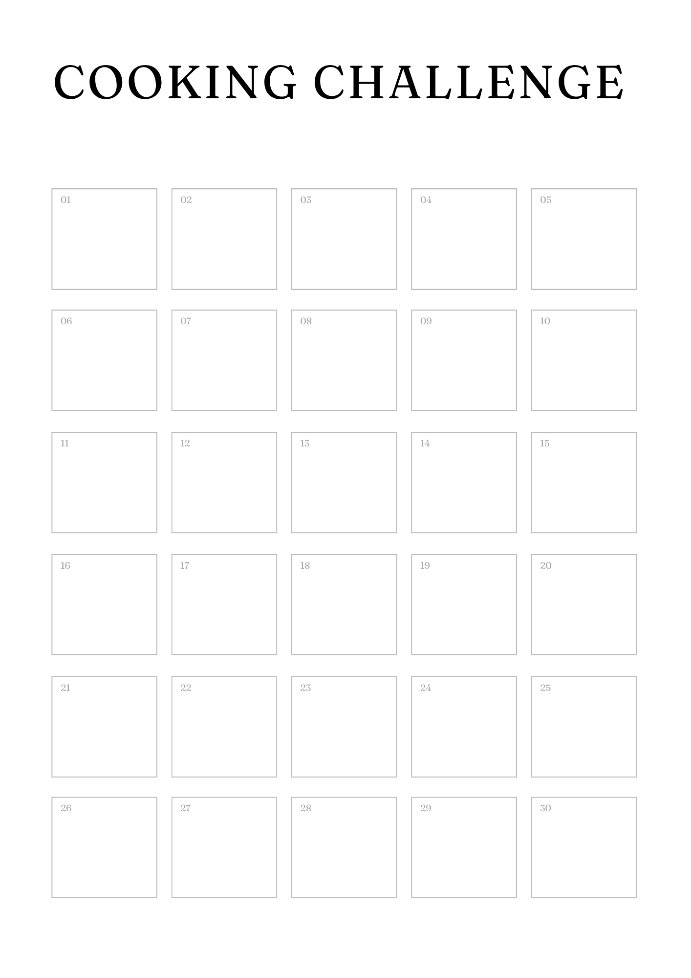 Active Life Meal Planner