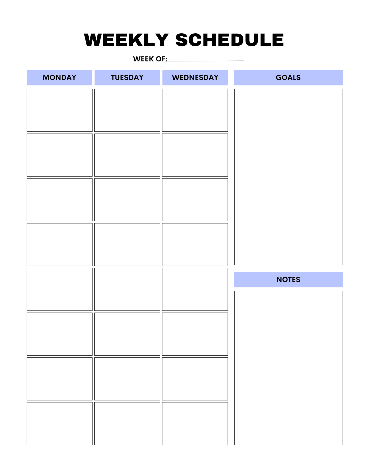 Work From Home Planner