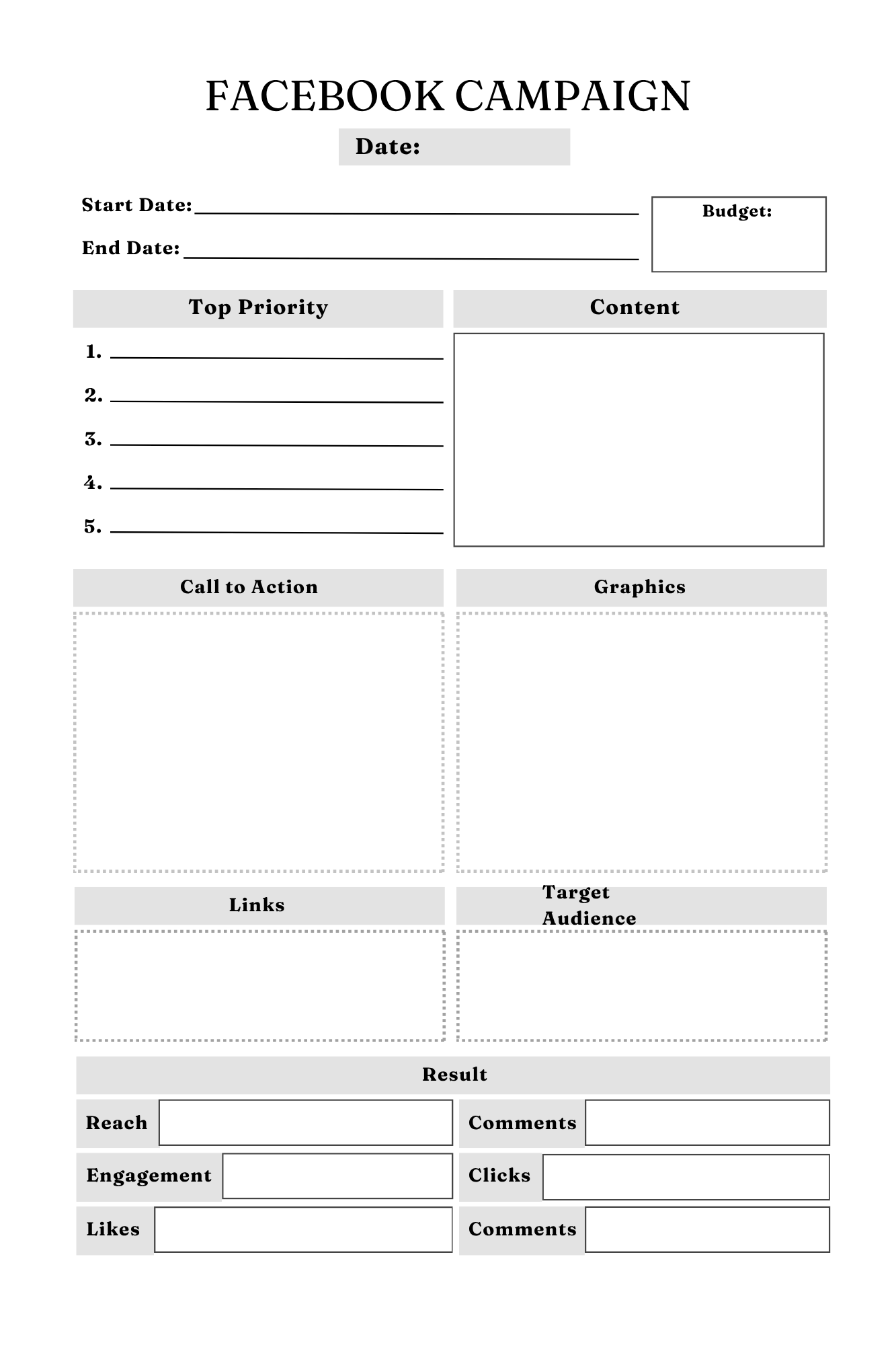 Ultimate Social Media Marketing Planner