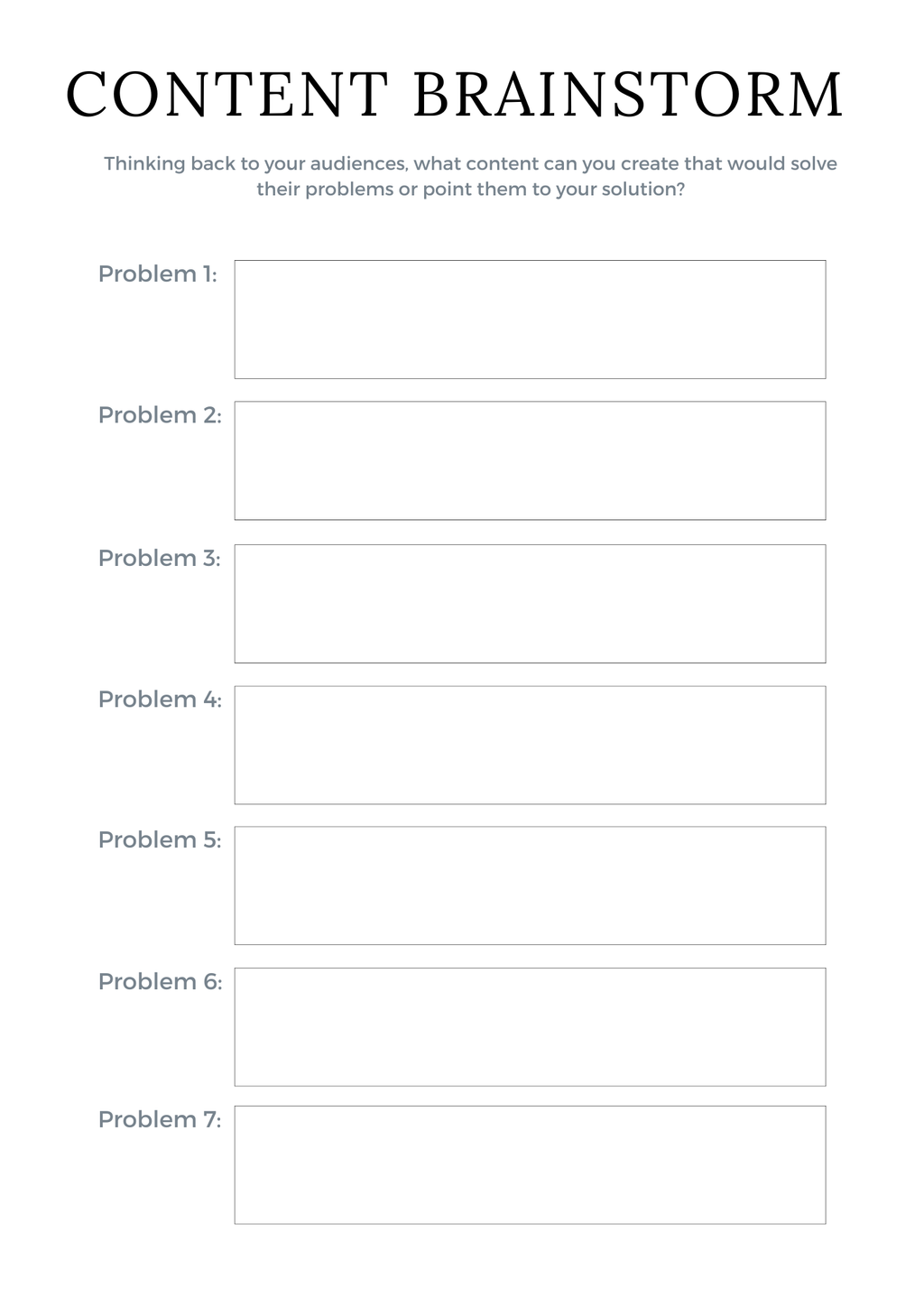 Digital Product Planner