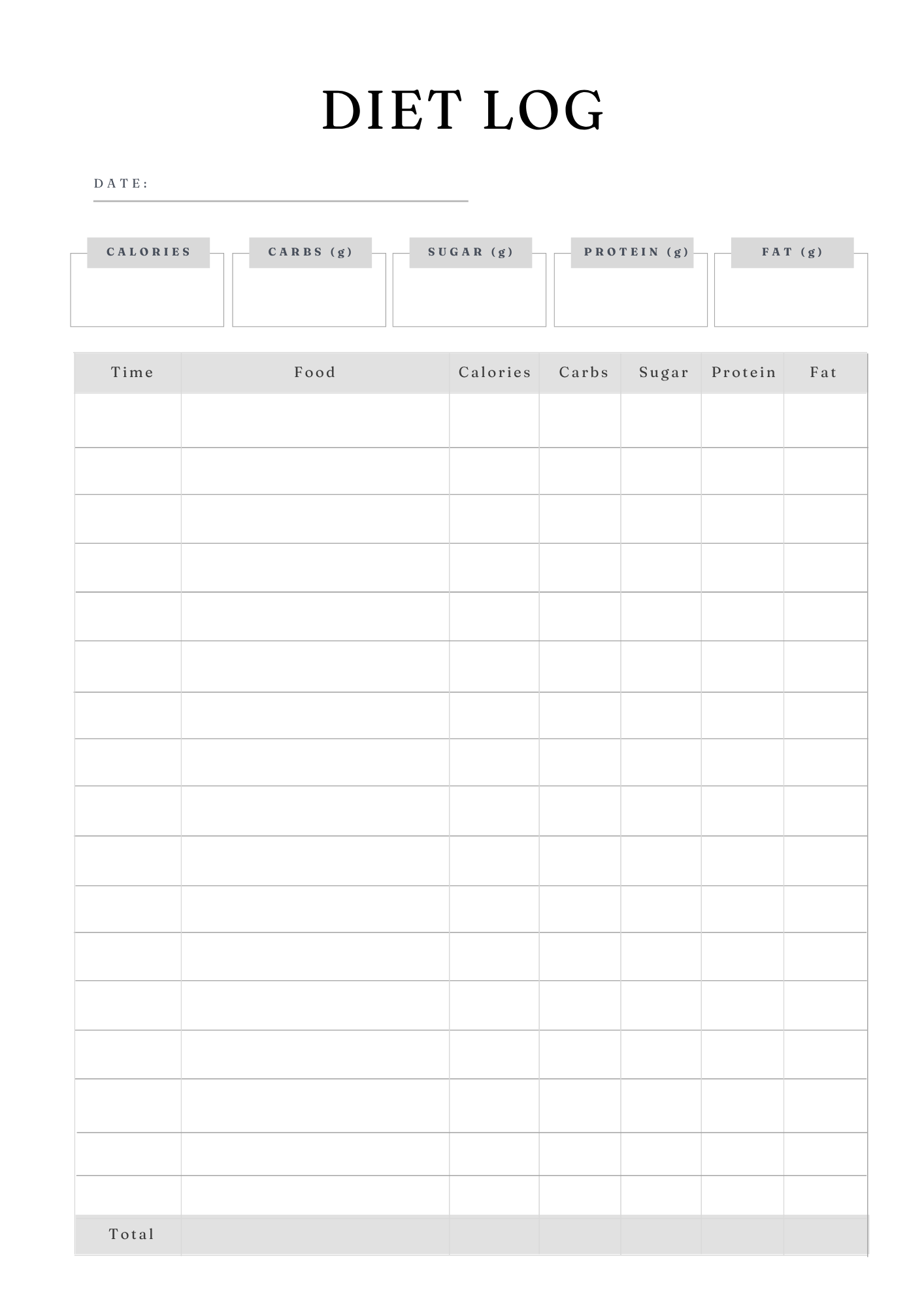 Comprehensive Medical Planner