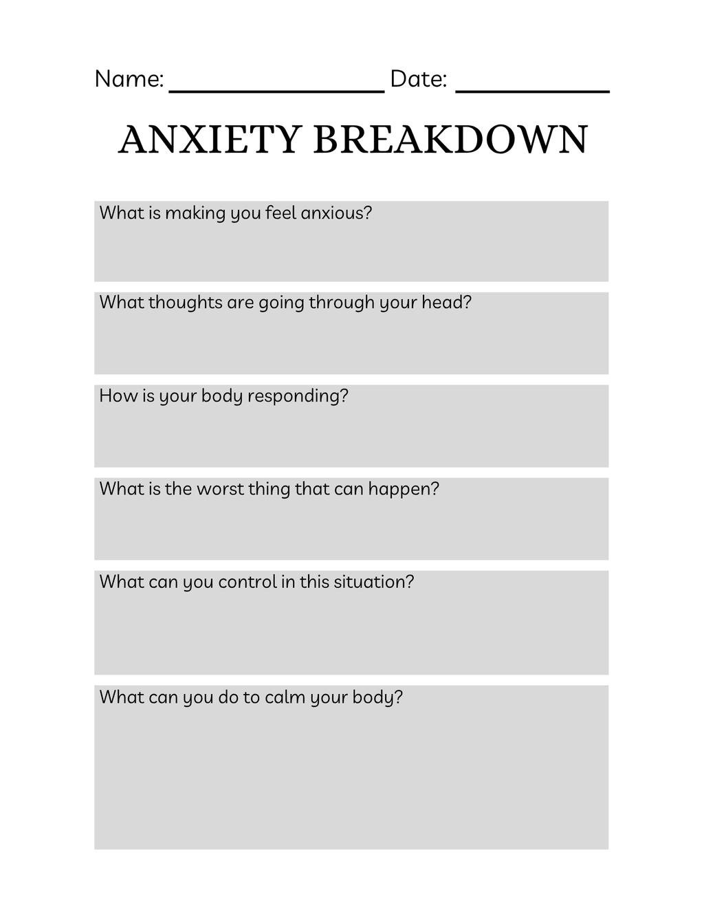 Mental Health Planner 56 Colorful