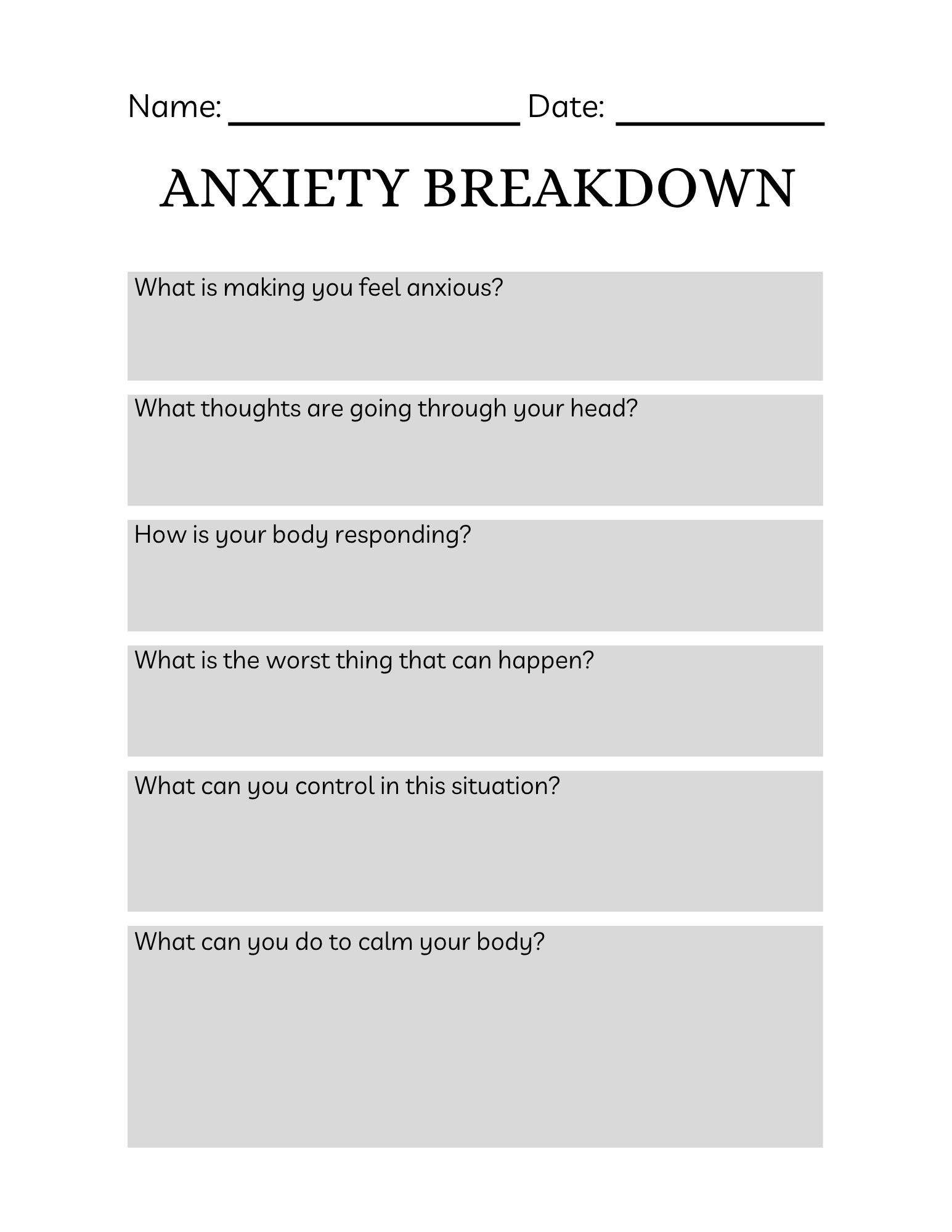 Mental Health Planner 56 Colorful