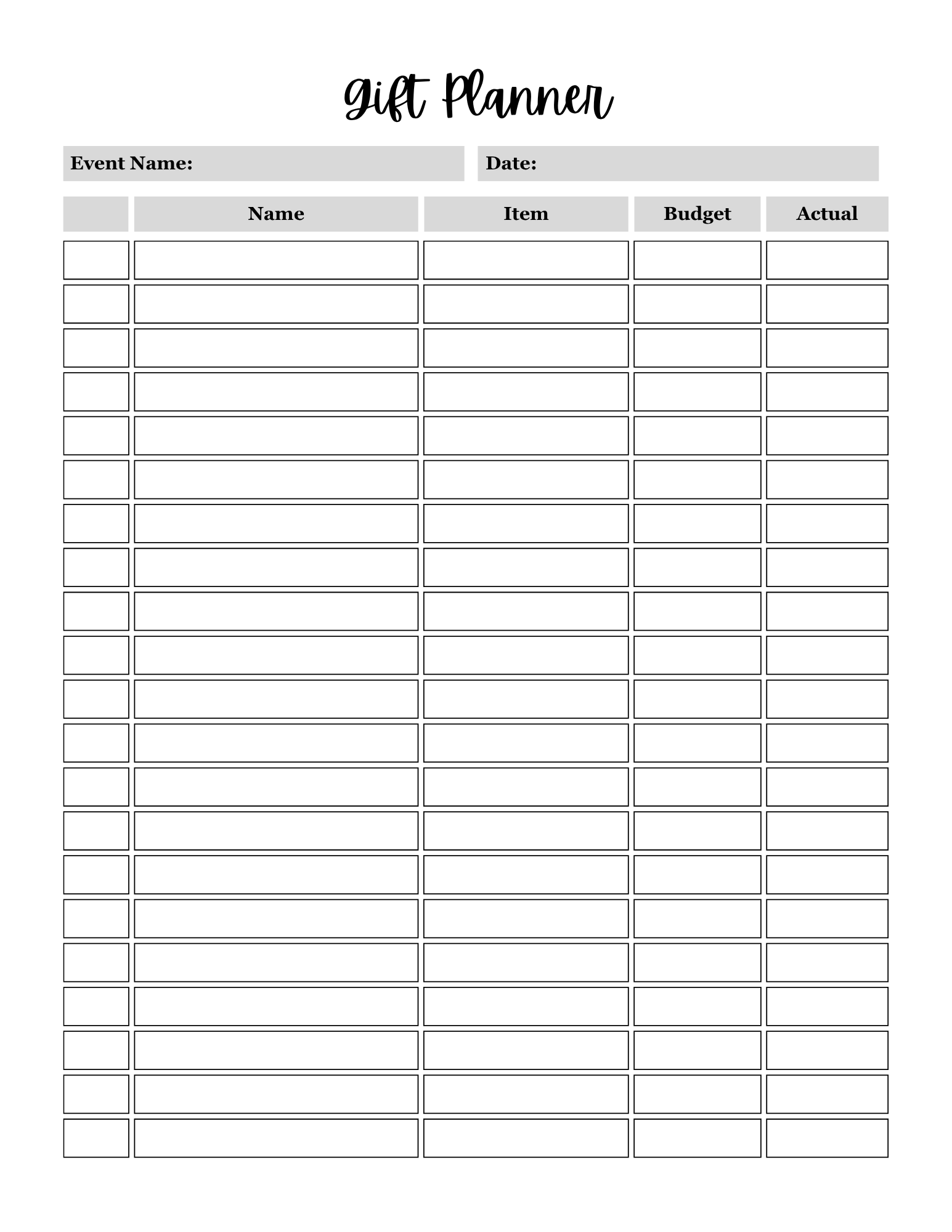 Event Planner