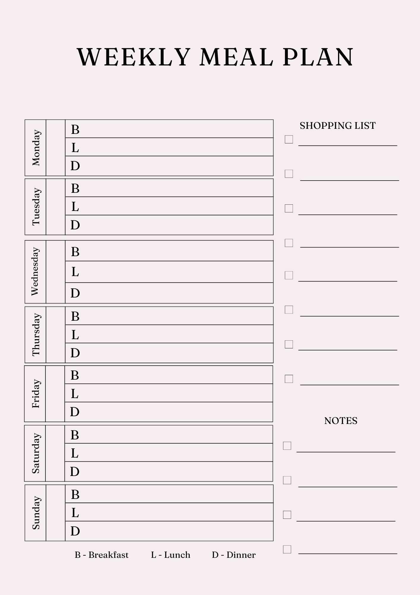 Ultimate Nutrition Wellness Planner