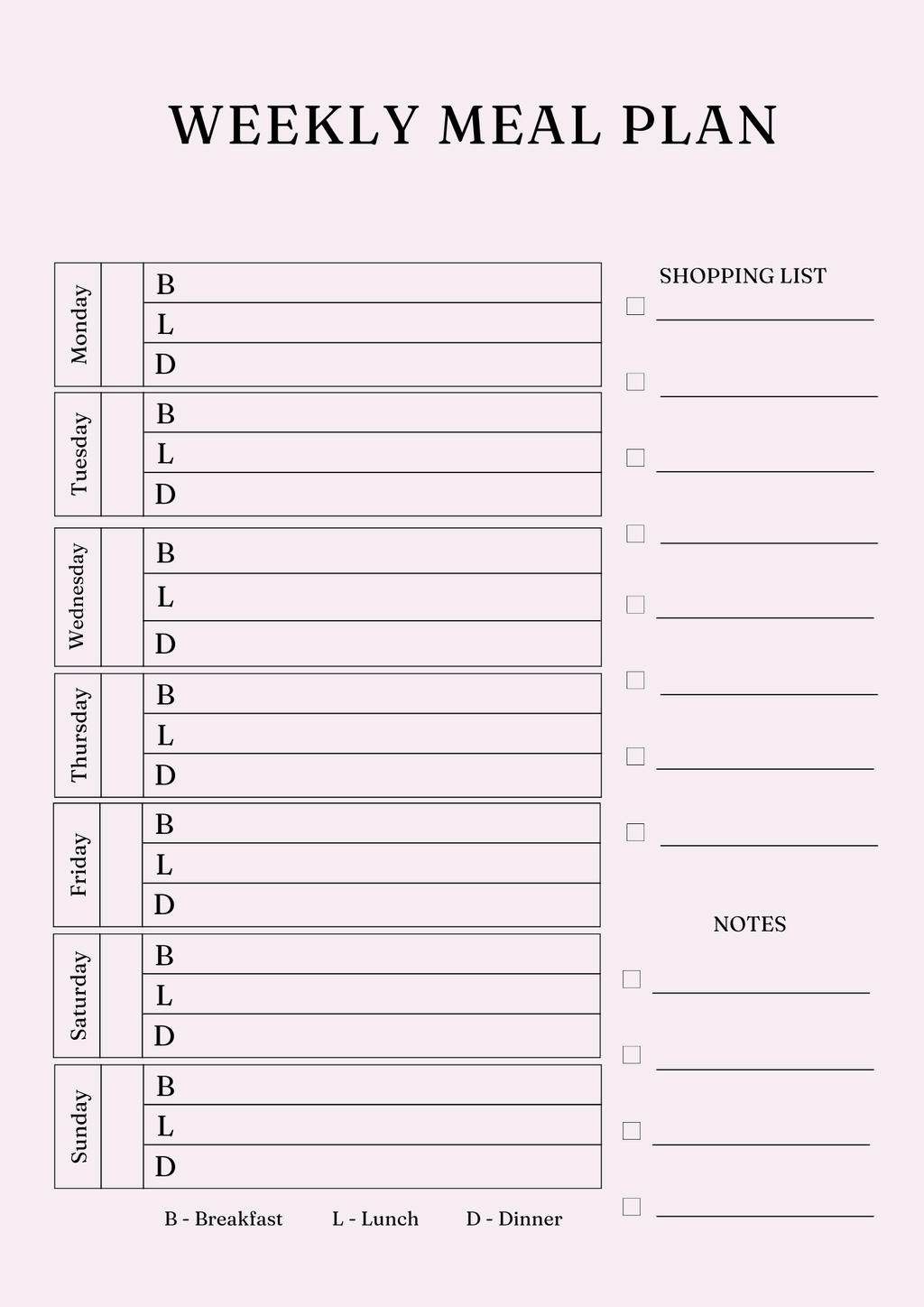 Ultimate Nutrition Wellness Planner