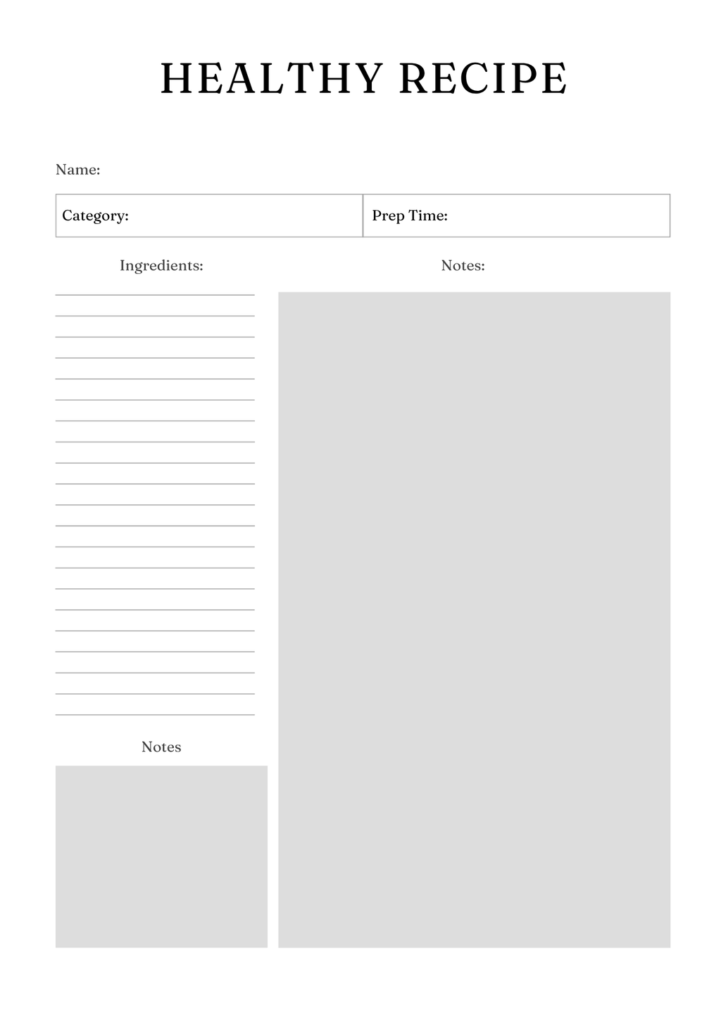 Ultimate Health & Wellness Planner