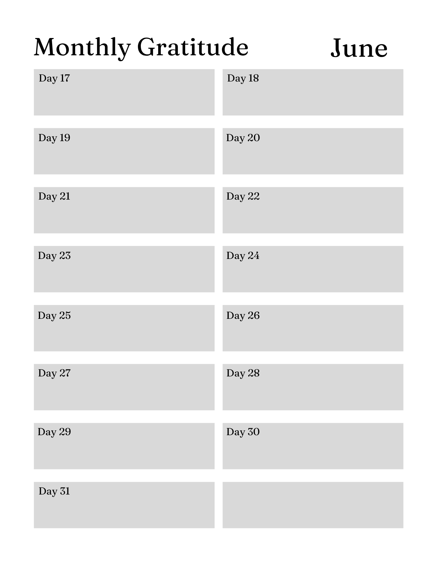 Serenity Prayer Journal