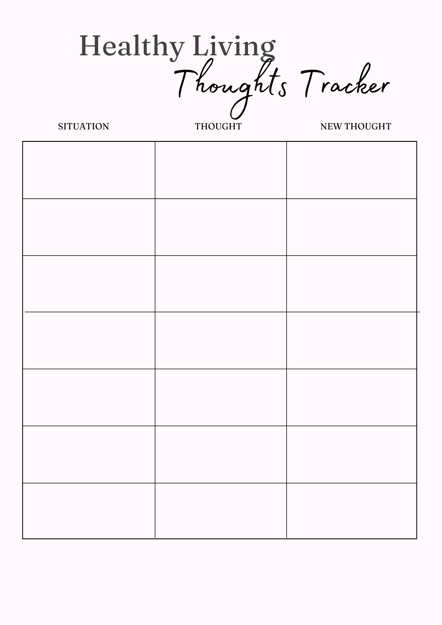 Healthy Living Journal