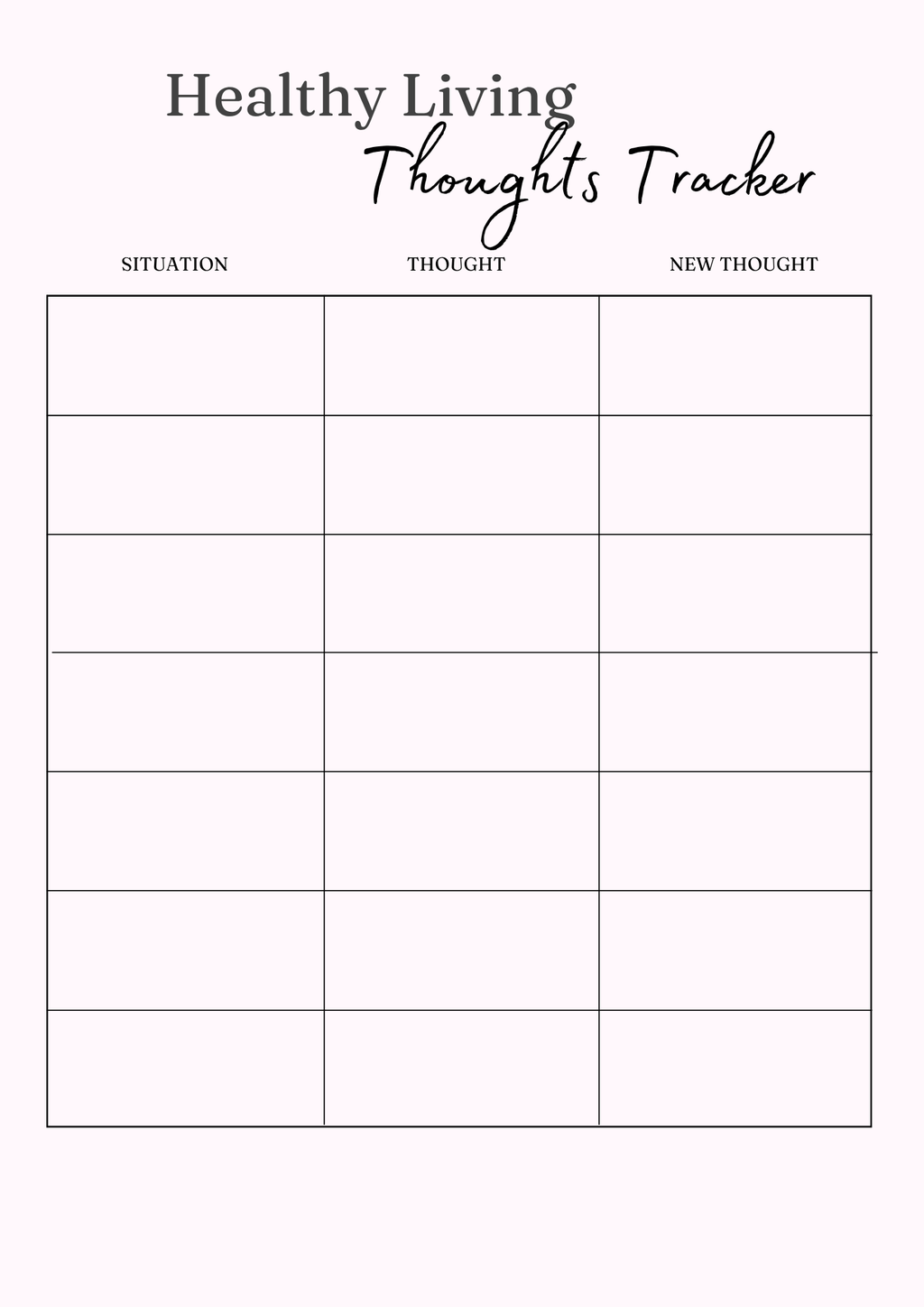 Healthy Living Journal